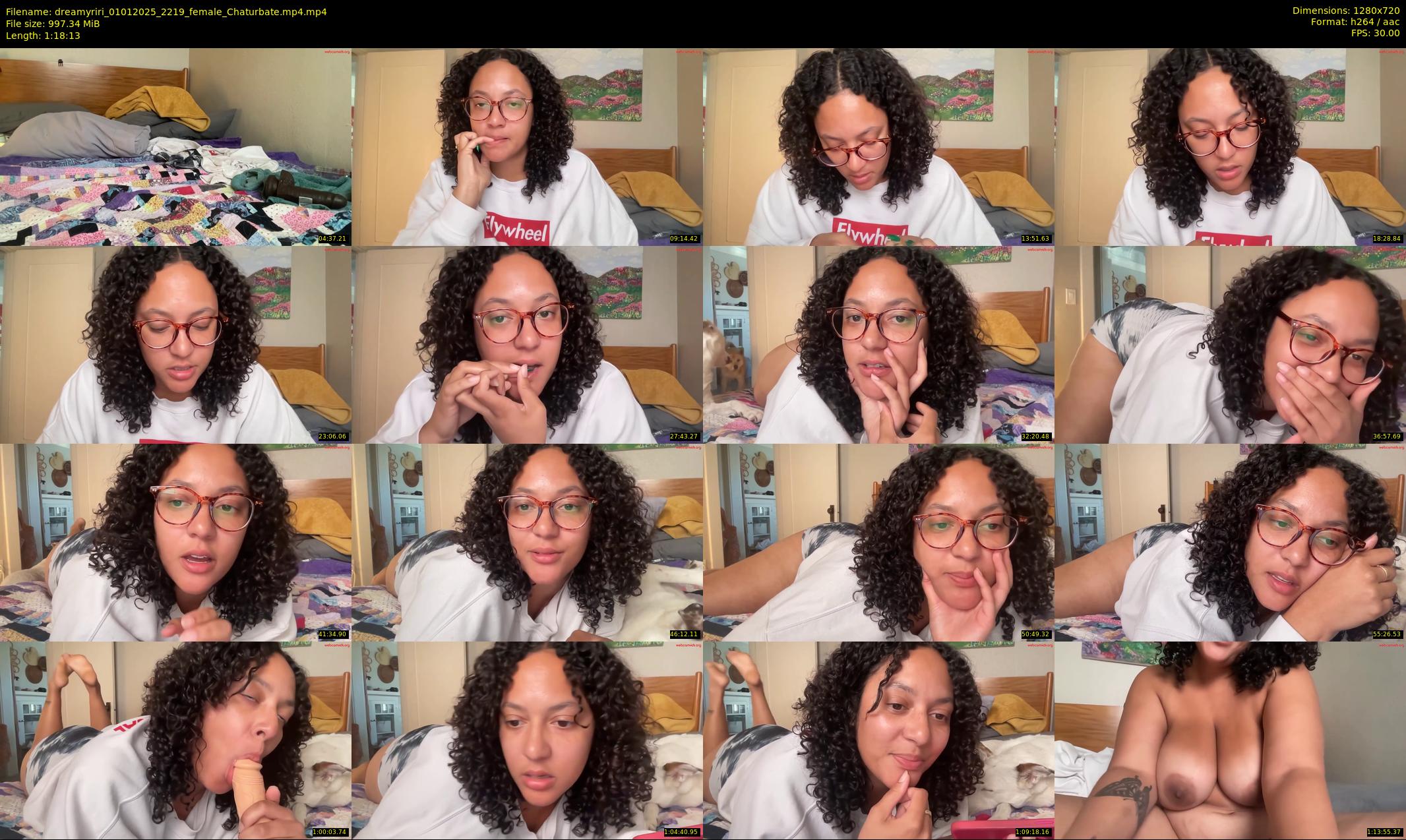dreamyriri — 79 minute Chaturbate female cam show recording, 720p, Jan 1, 2025