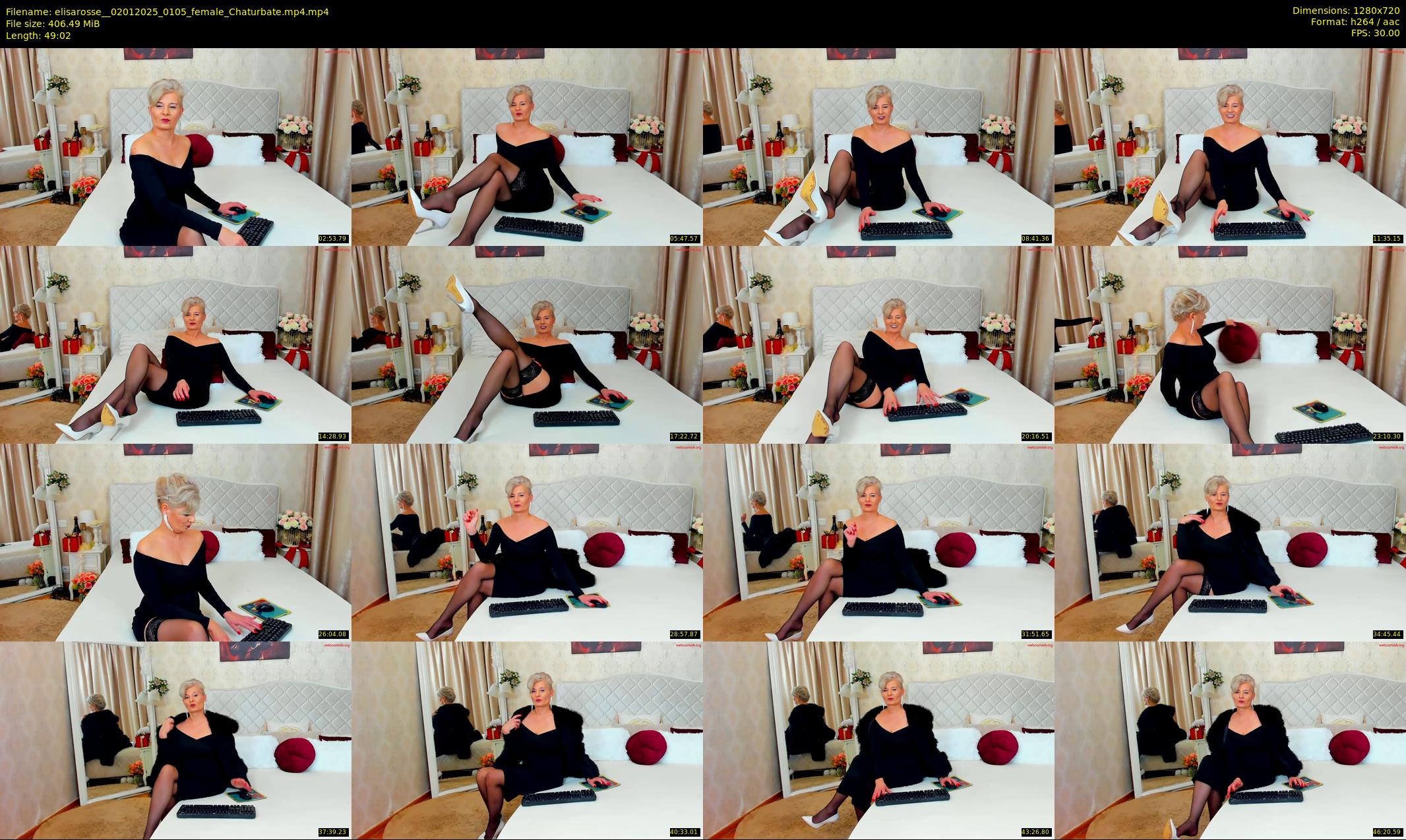 elisarosse_ — 50 minute Chaturbate female cam show recording, 720p, Jan 2, 2025