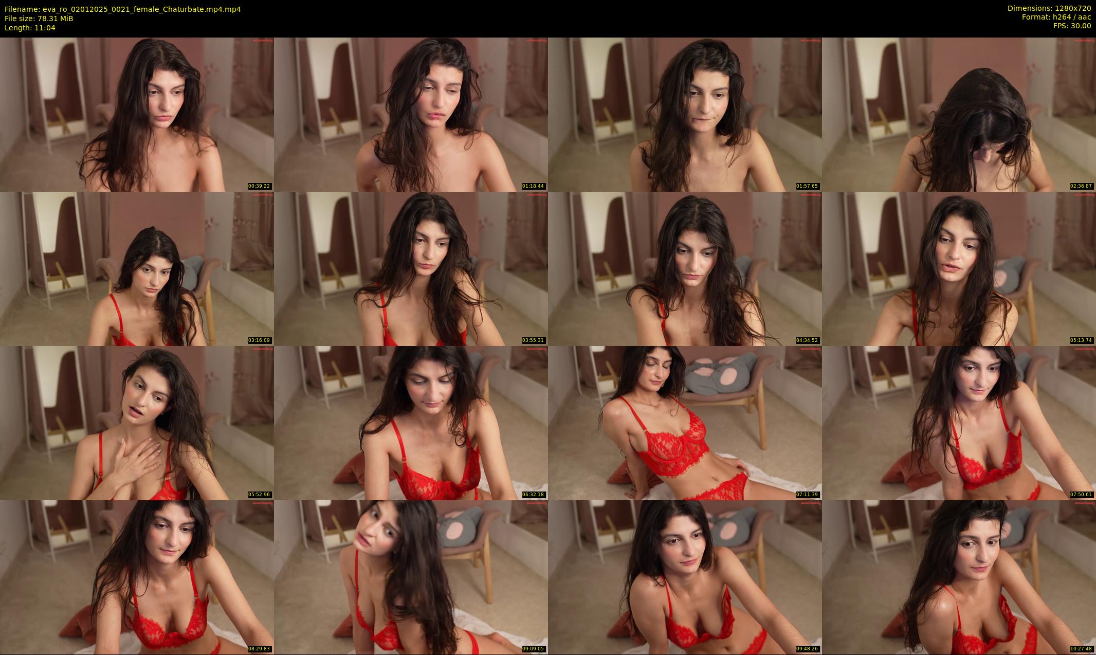 eva_ro — 12 minute Chaturbate female cam show recording, 720p, Jan 2, 2025