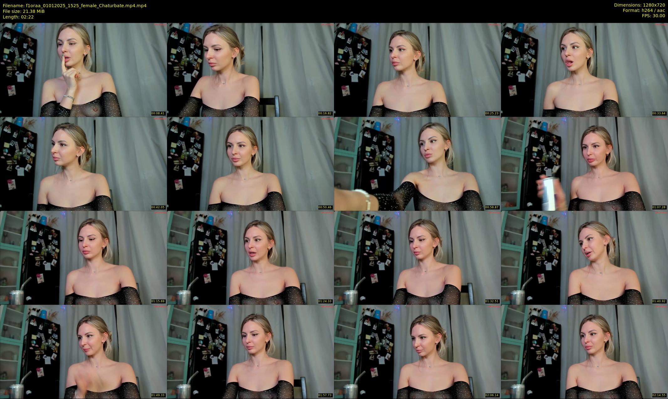 f1oraa — 3 minute Chaturbate female cam show recording, 720p, Jan 1, 2025