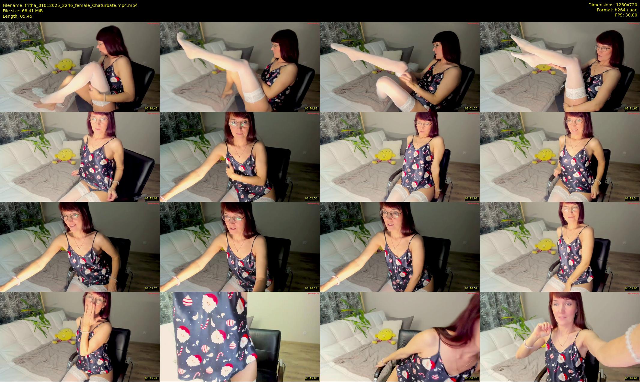 fritha — 6 minute Chaturbate female cam show recording, 720p, Jan 1, 2025