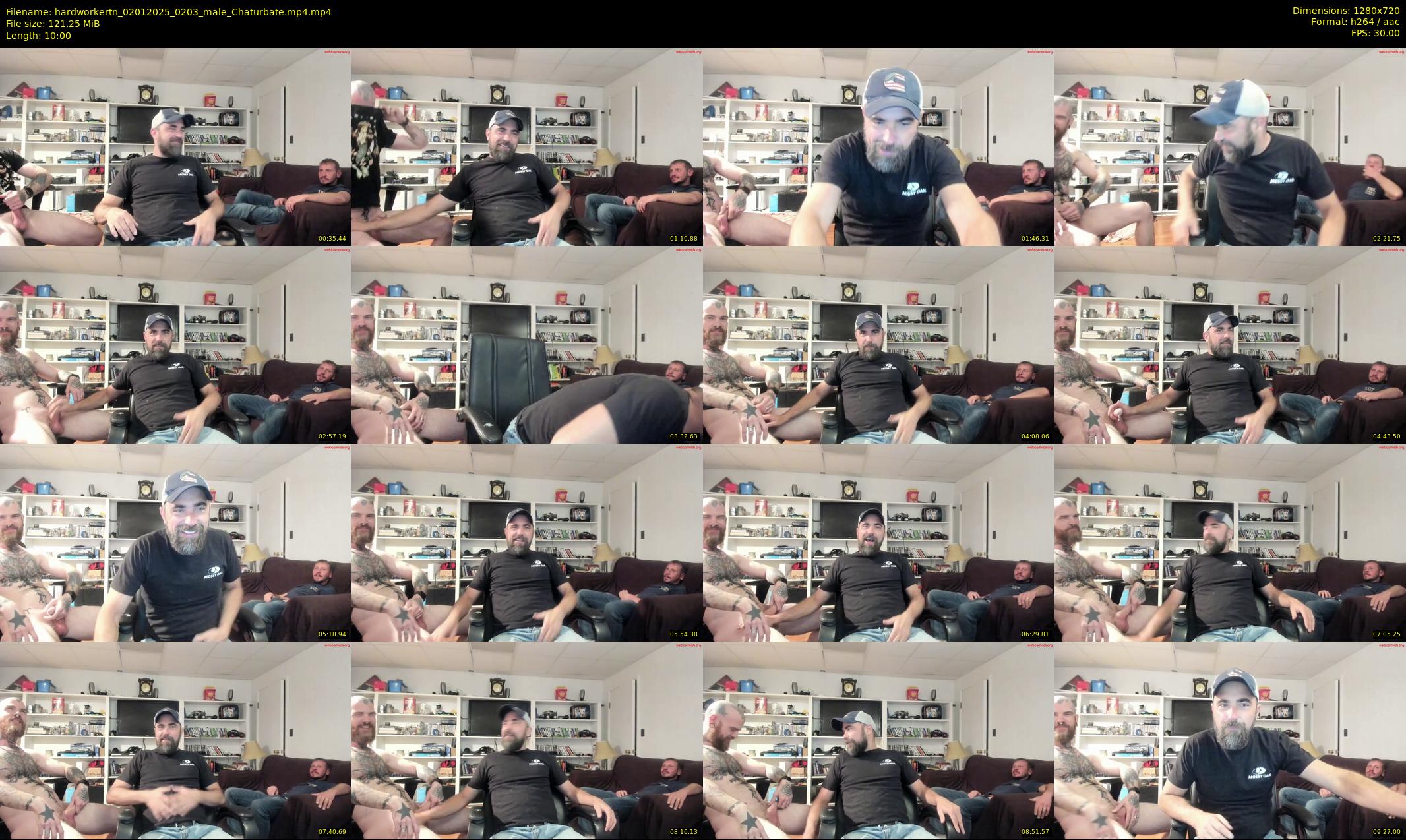 hardworkertn — 10 minute Chaturbate male cam show recording, 720p, Jan 2, 2025