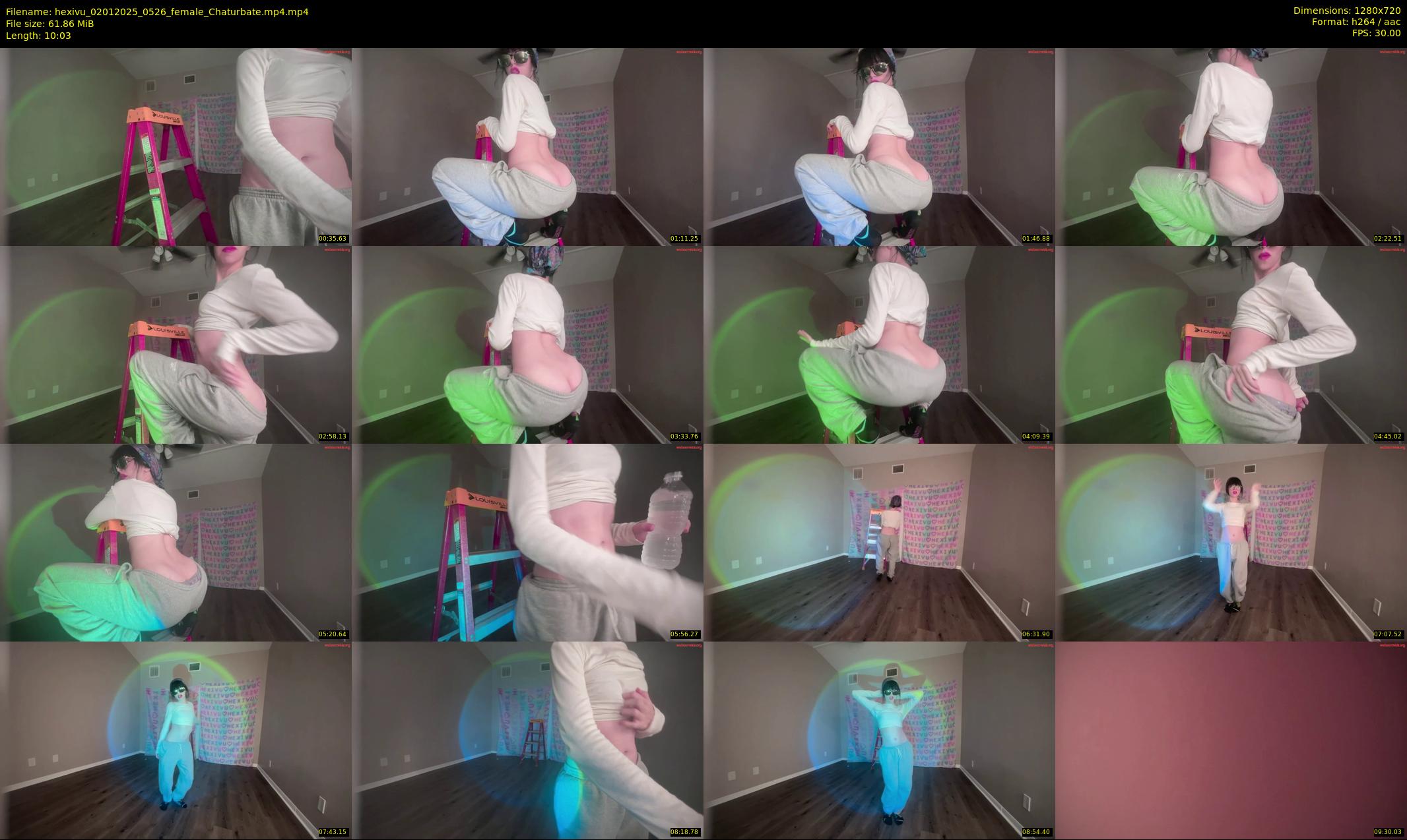 hexivu — 11 minute Chaturbate female cam show recording, 720p, Jan 2, 2025