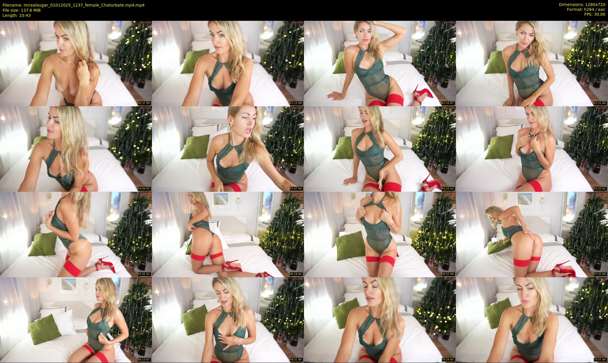 imrealsugar — 11 minute Chaturbate female cam show recording, 720p, Jan 1, 2025