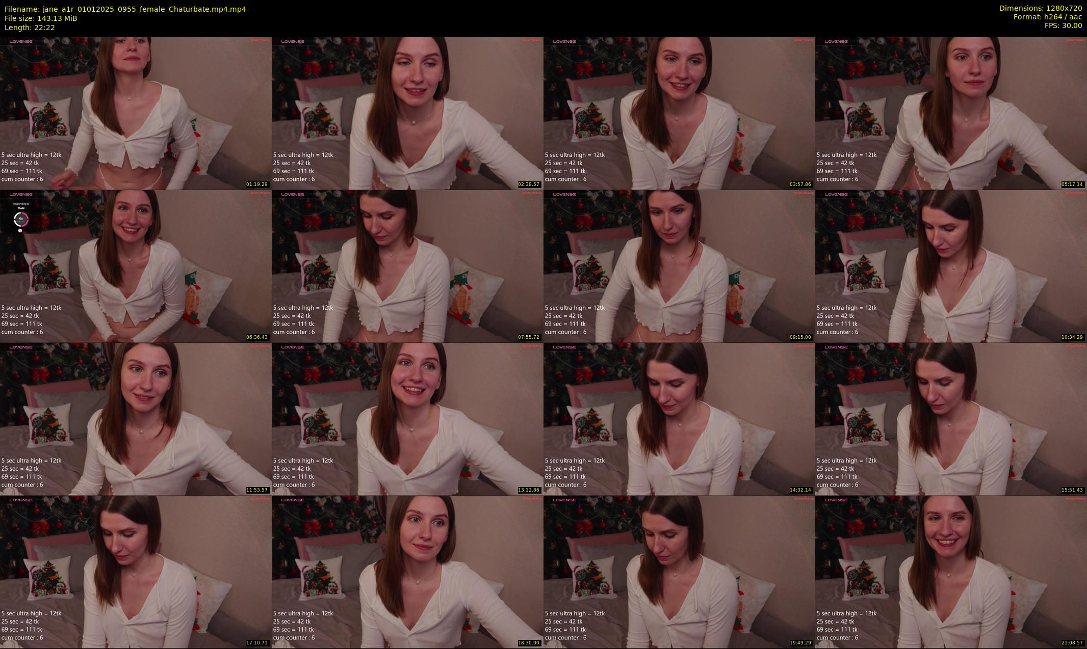jane_a1r — 23 minute Chaturbate female cam show recording, 720p, Jan 1, 2025