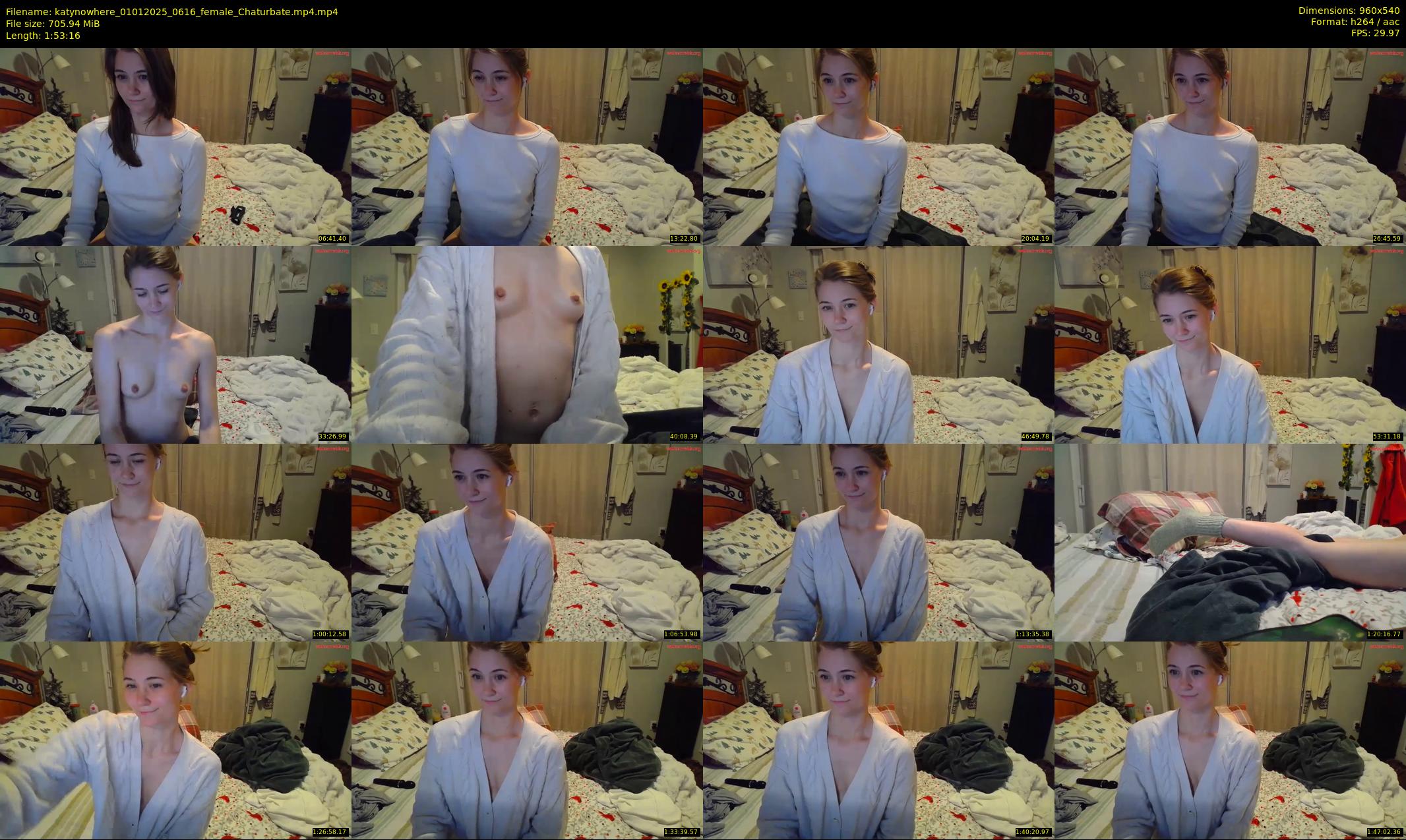 katynowhere — 114 minute Chaturbate female cam show recording, 480p, Jan 1, 2025