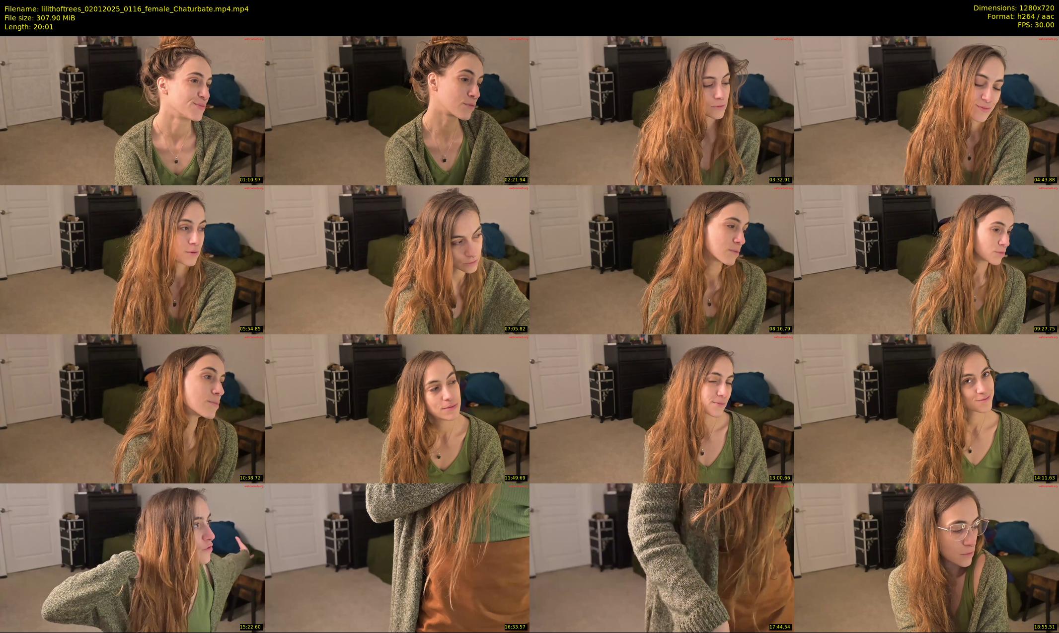 lilithoftrees — 21 minute Chaturbate female cam show recording, 720p, Jan 2, 2025