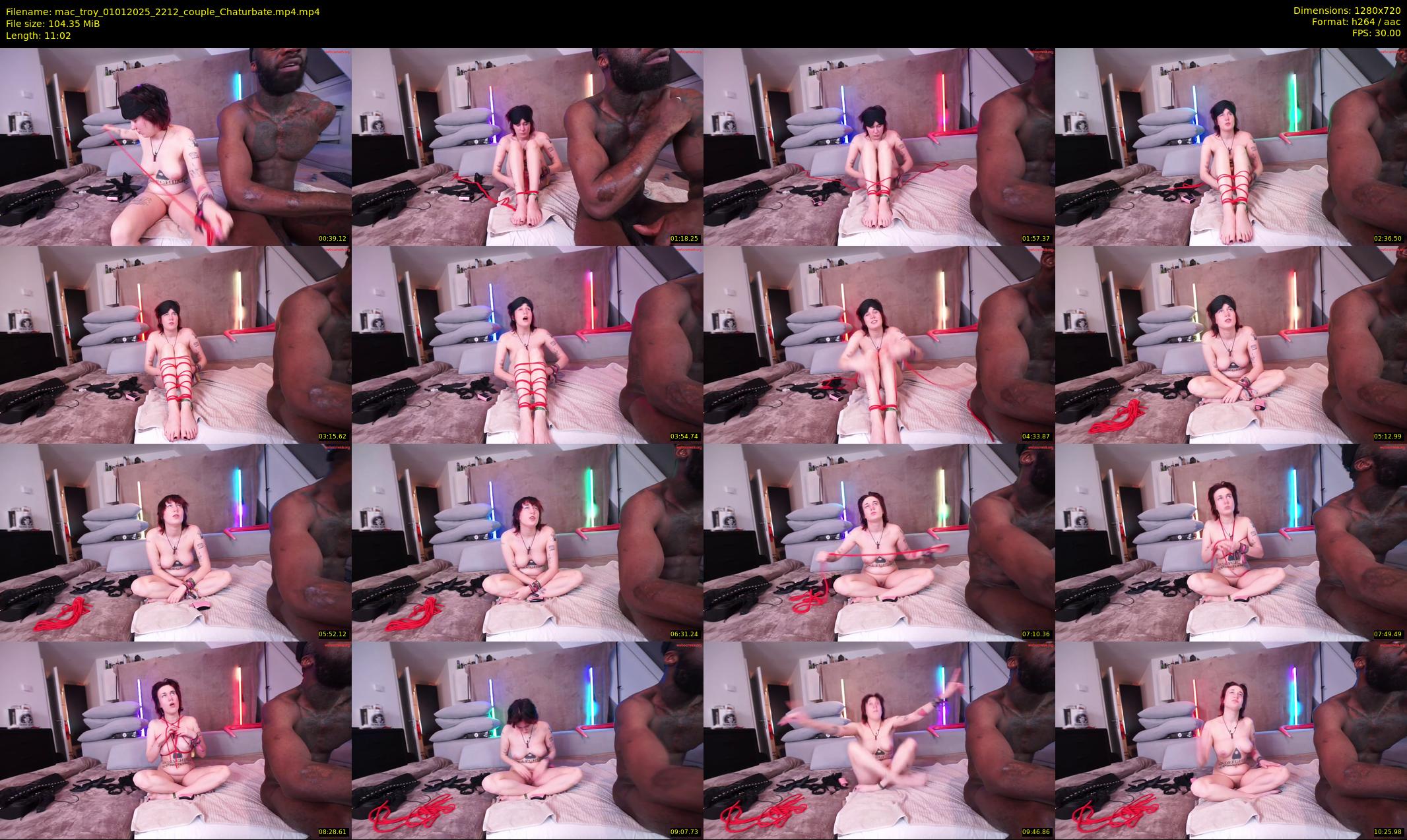 mac_troy — 12 minute Chaturbate couple cam show recording, 720p, Jan 1, 2025