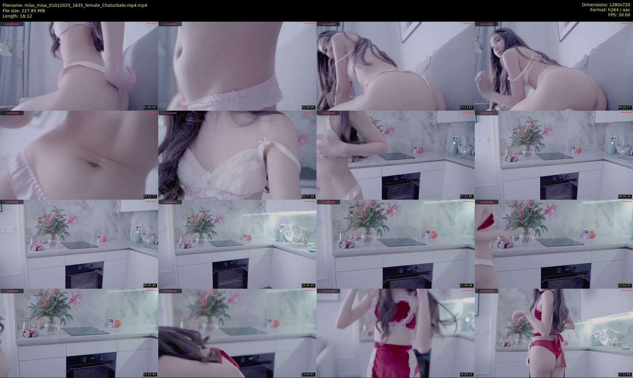 miso_misa — 19 minute Chaturbate female cam show recording, 720p, Jan 1, 2025