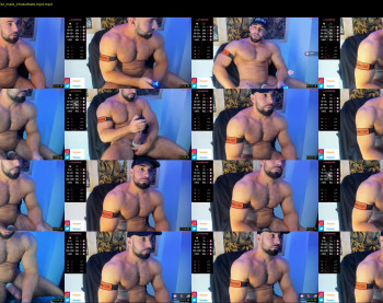 musculusx — 47 minute Chaturbate male cam show recording, 720p, Jan 1, 2025