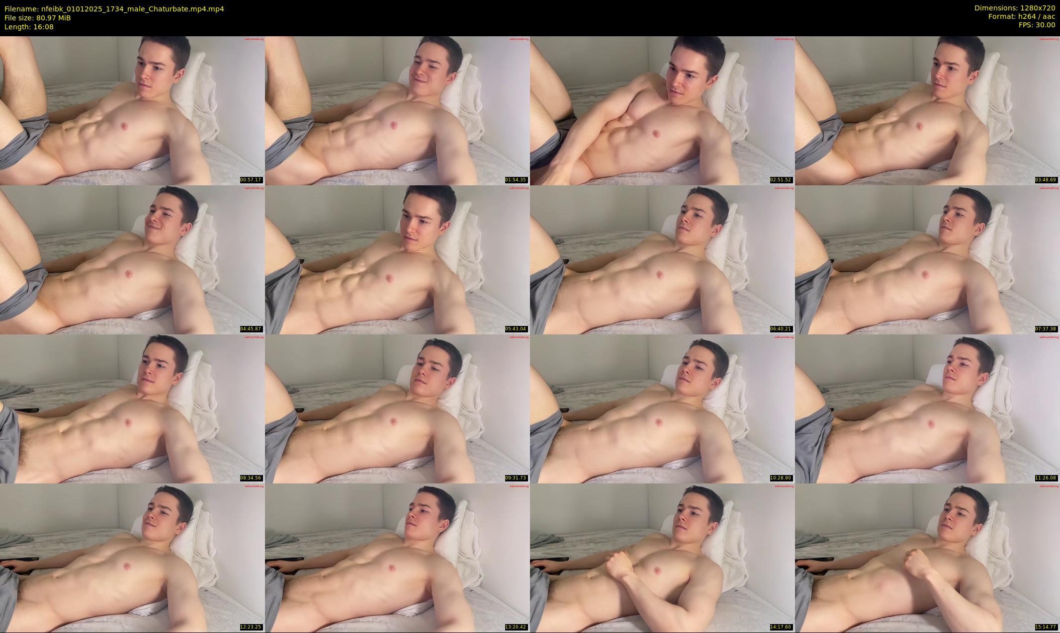 nfeibk — 17 minute Chaturbate male cam show recording, 720p, Jan 1, 2025