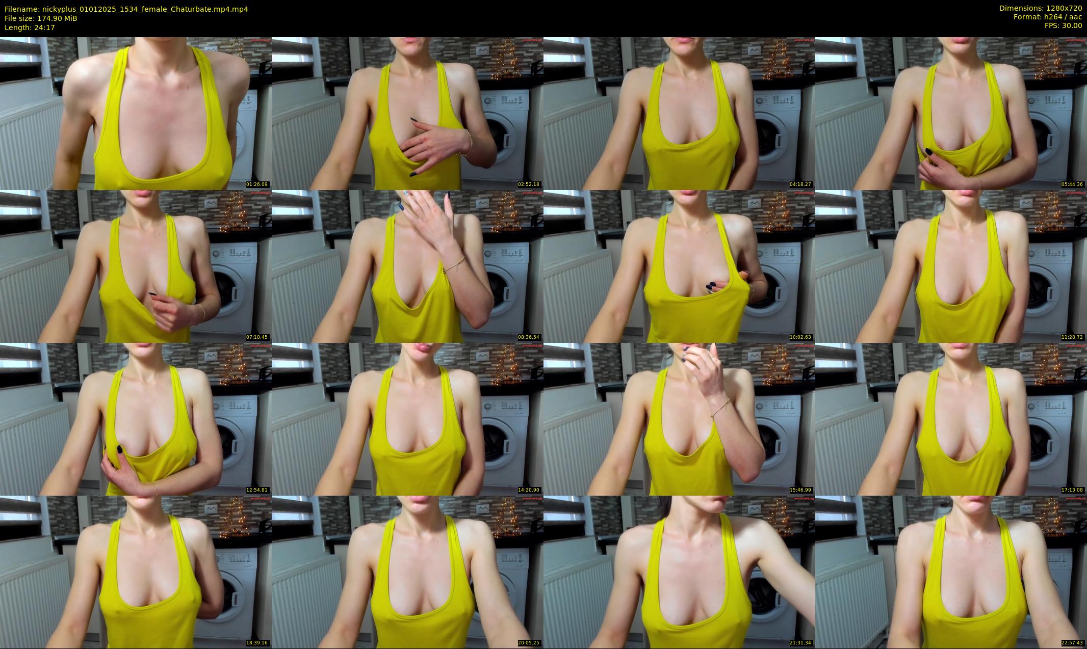 nickyplus — 25 minute Chaturbate couple cam show recording, 720p, Jan 1, 2025