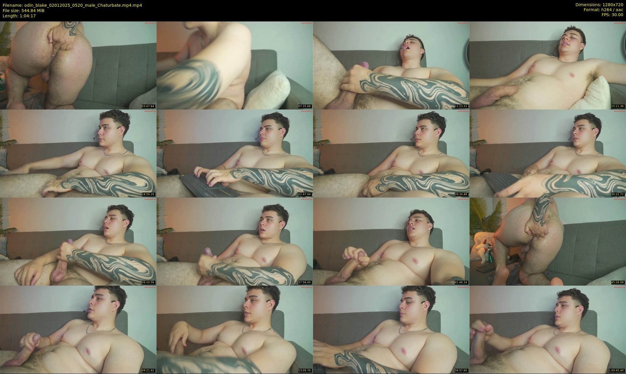 odin_blake — 65 minute Chaturbate male cam show recording, 720p, Jan 2, 2025