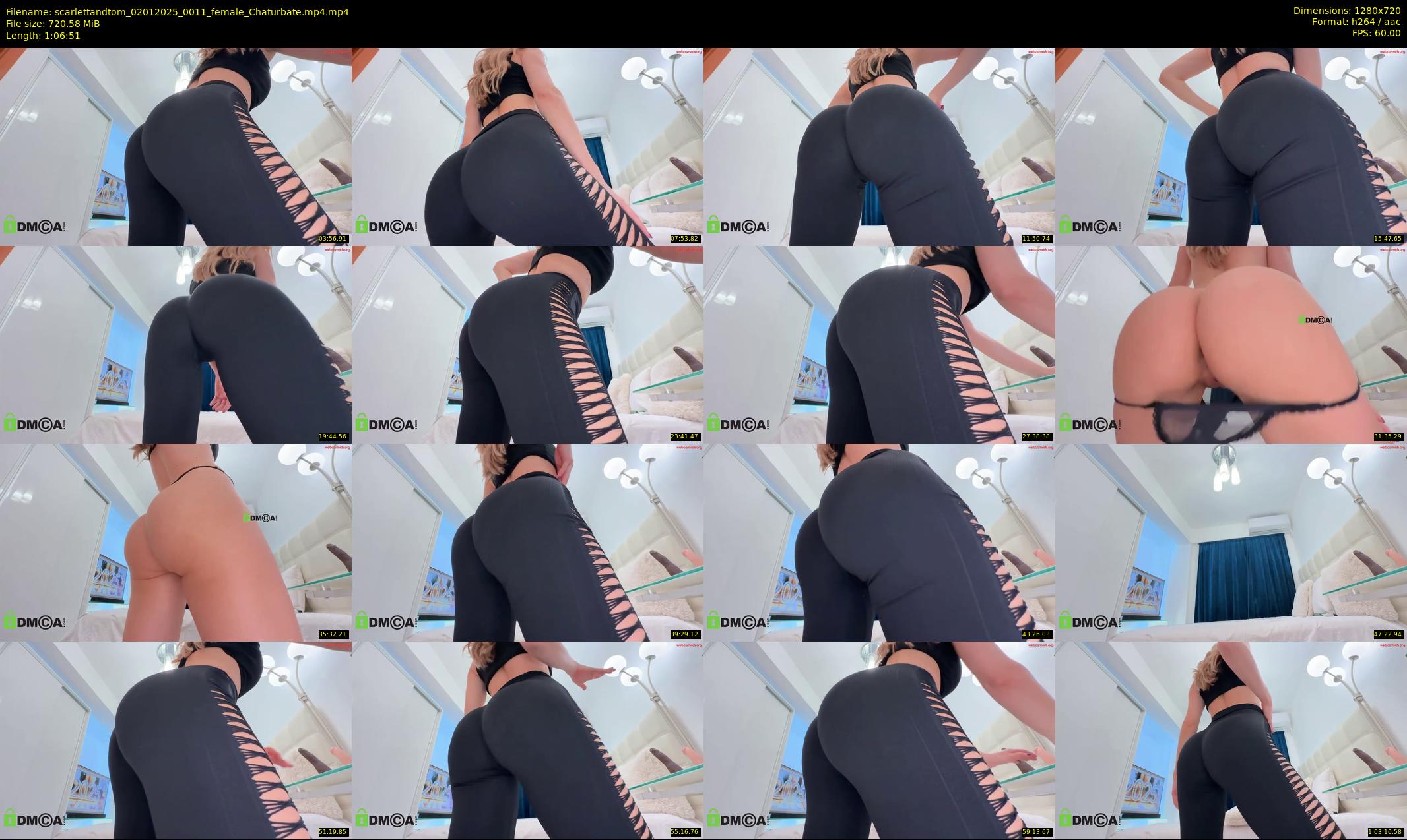 scarlettandtom — 67 minute Chaturbate couple cam show recording, 720p, Jan 2, 2025
