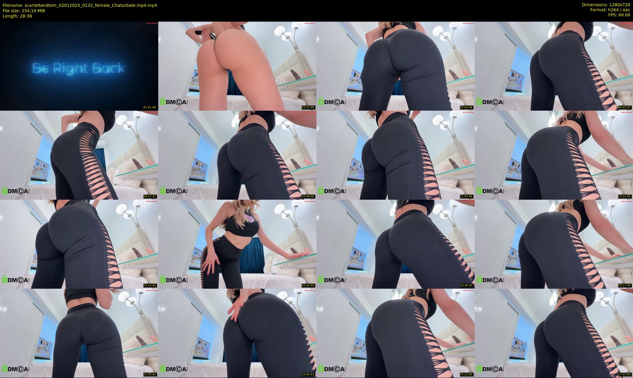 scarlettandtom — 29 minute Chaturbate couple cam show recording, 720p, Jan 2, 2025