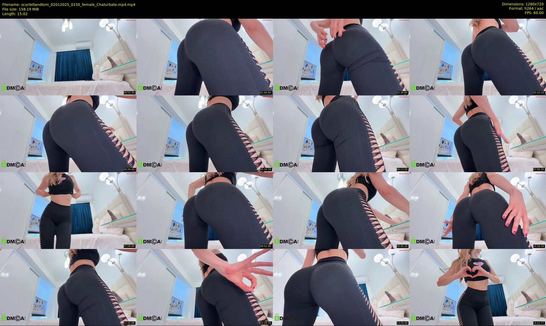 scarlettandtom — 16 minute Chaturbate couple cam show recording, 720p, Jan 2, 2025