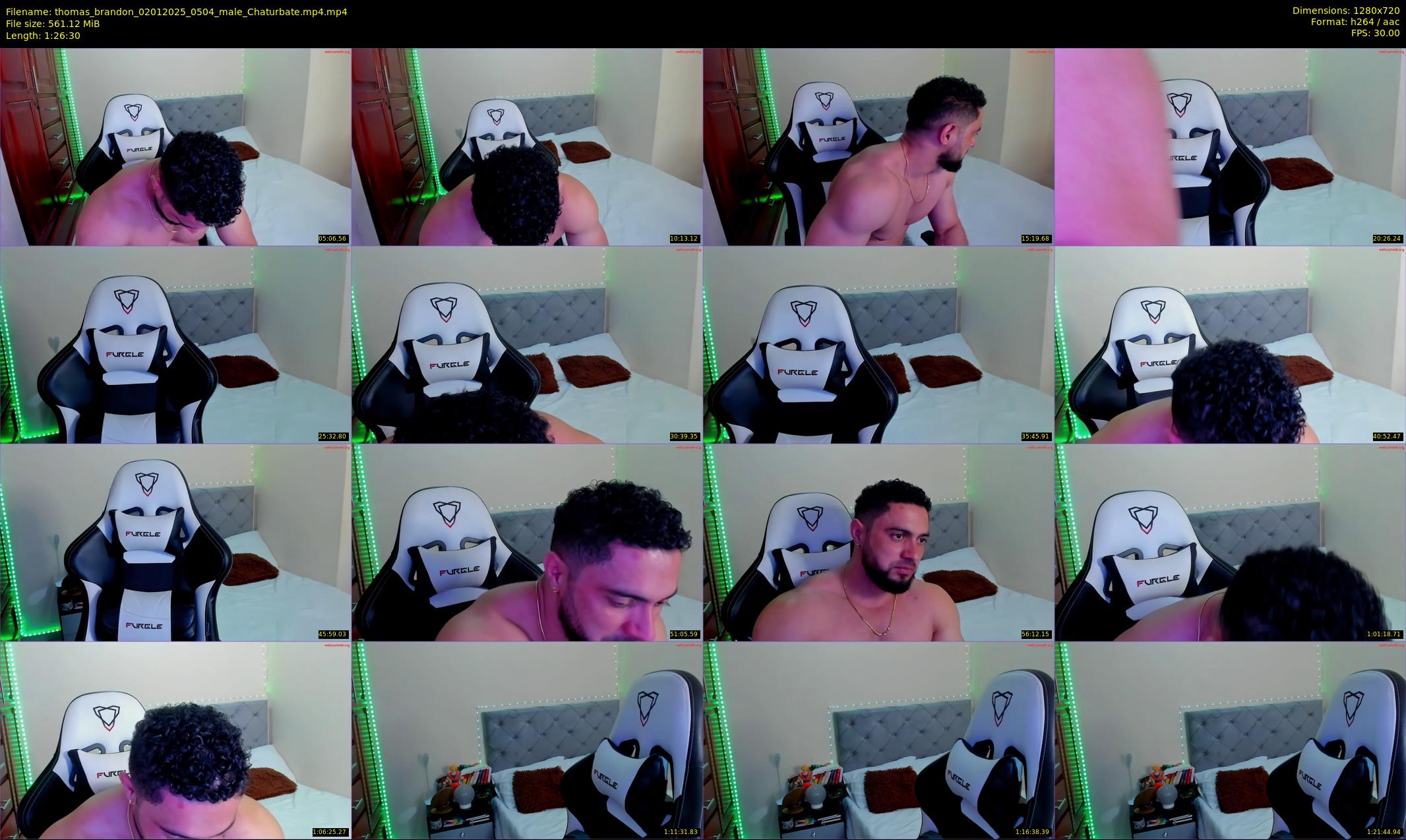 thomas_brandon — 87 minute Chaturbate male cam show recording, 720p, Jan 2, 2025