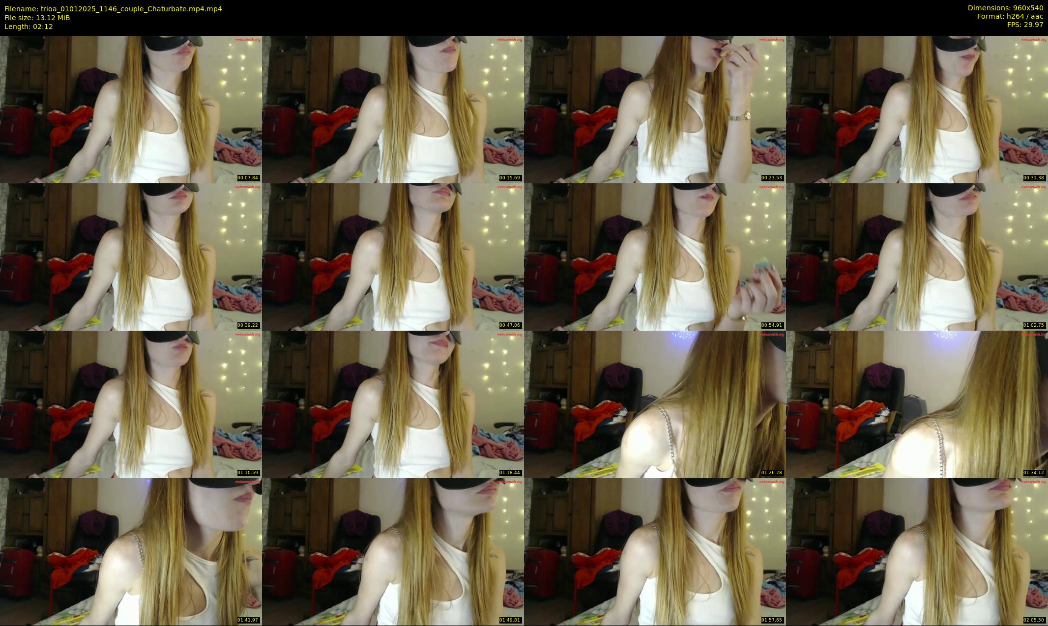 trioa — 3 minute Chaturbate couple cam show recording, 480p, Jan 1, 2025