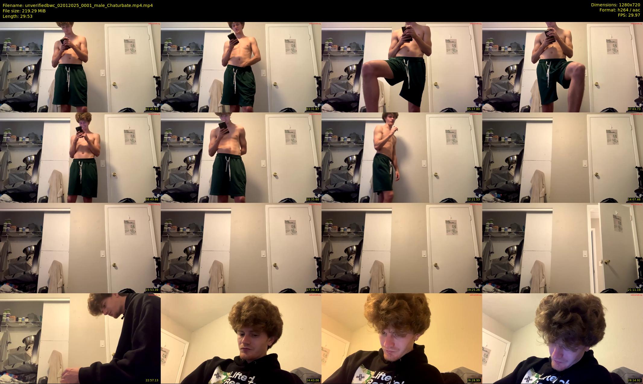 unverifiedbwc — 30 minute Chaturbate male cam show recording, 720p, Jan 2, 2025