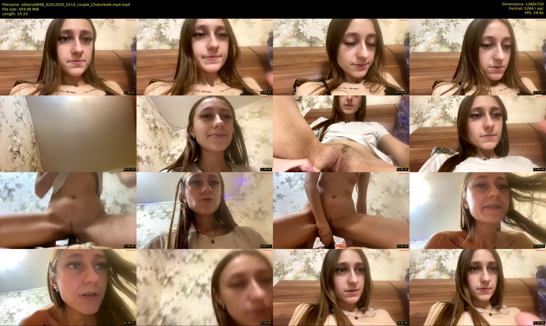 viktoria9898 — 34 minute Chaturbate couple cam show recording, 720p, Jan 2, 2025