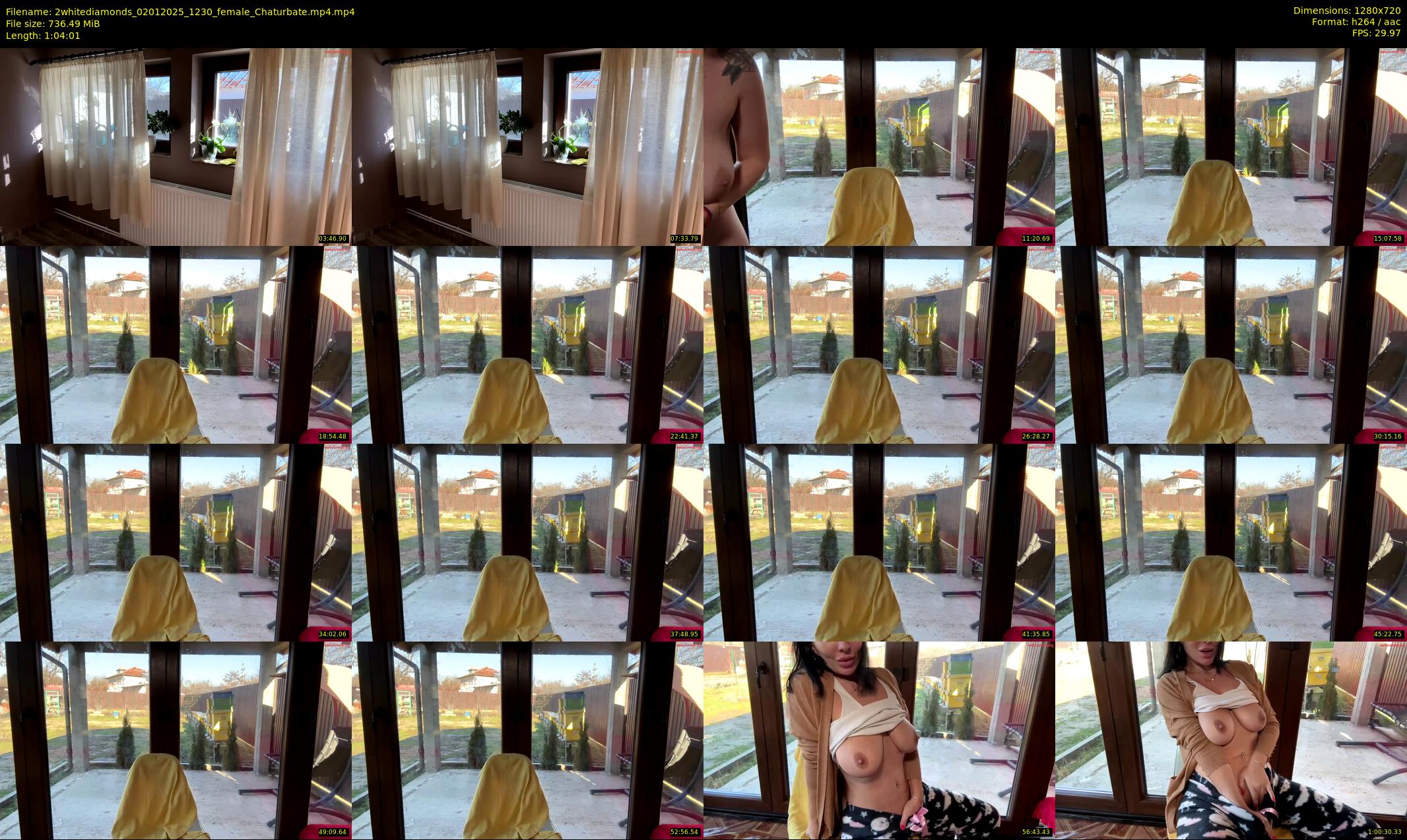 2whitediamonds — 65 minute Chaturbate couple cam show recording, 720p, Jan 2, 2025