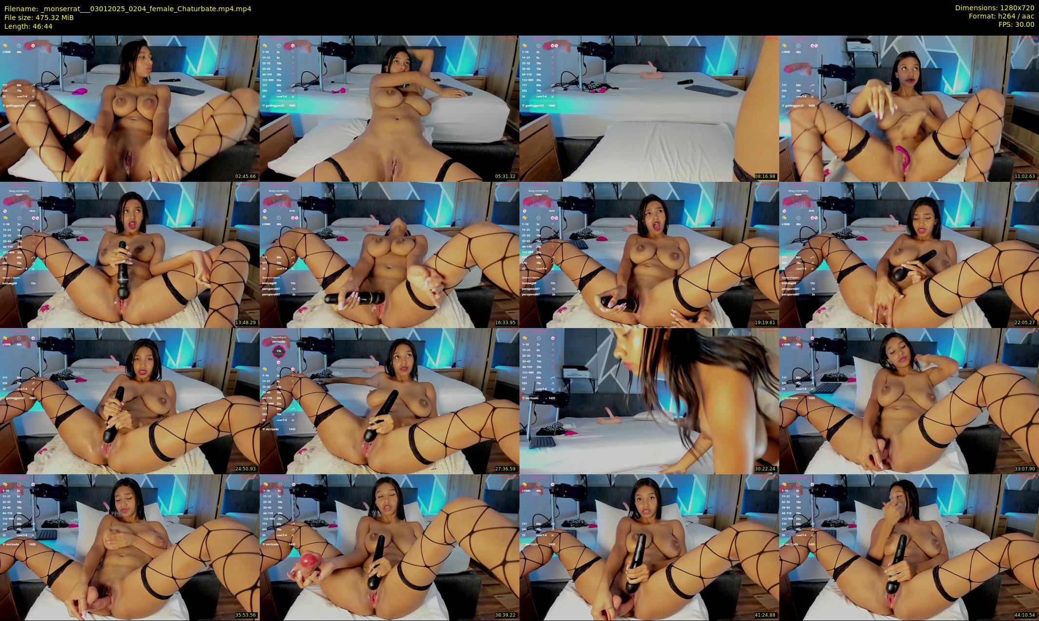 _monserrat__ — 47 minute Chaturbate female cam show recording, 720p, Jan 3, 2025