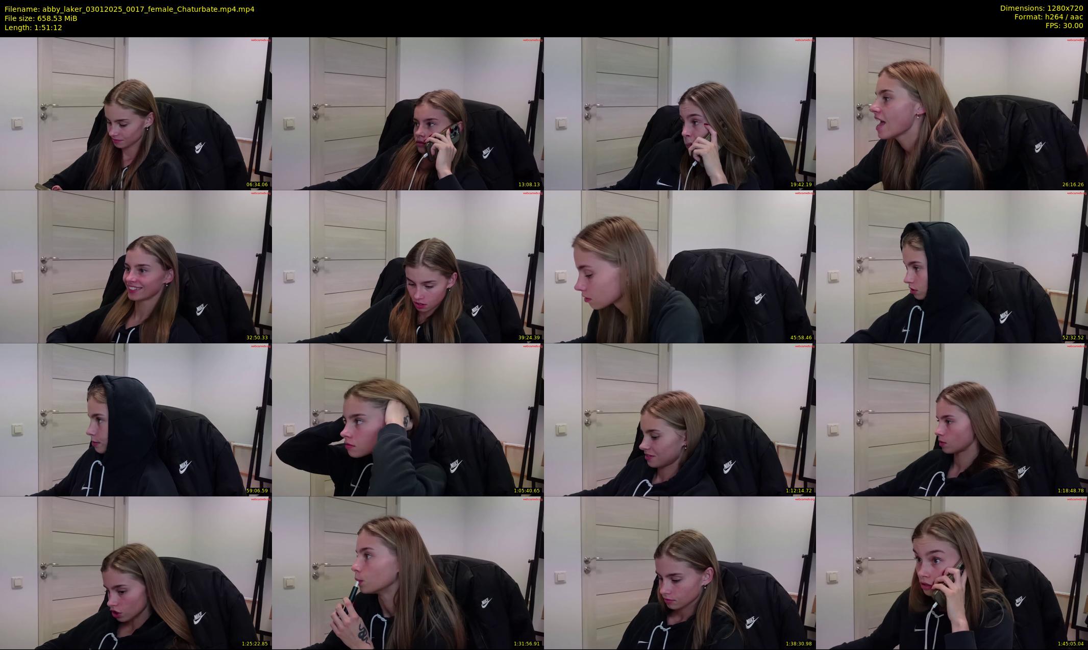 abby_laker — 112 minute Chaturbate female cam show recording, 720p, Jan 3, 2025
