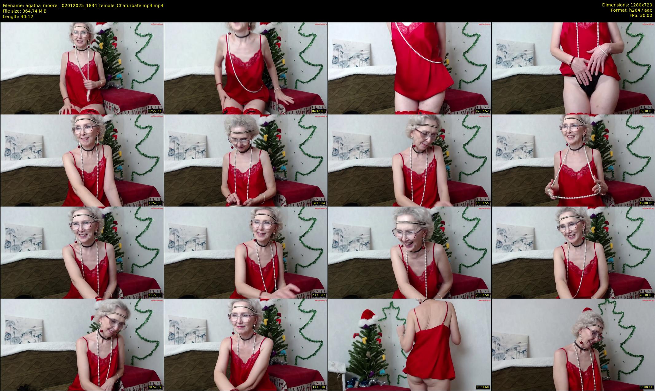 agatha_moore_ — 41 minute Chaturbate female cam show recording, 720p, Jan 2, 2025