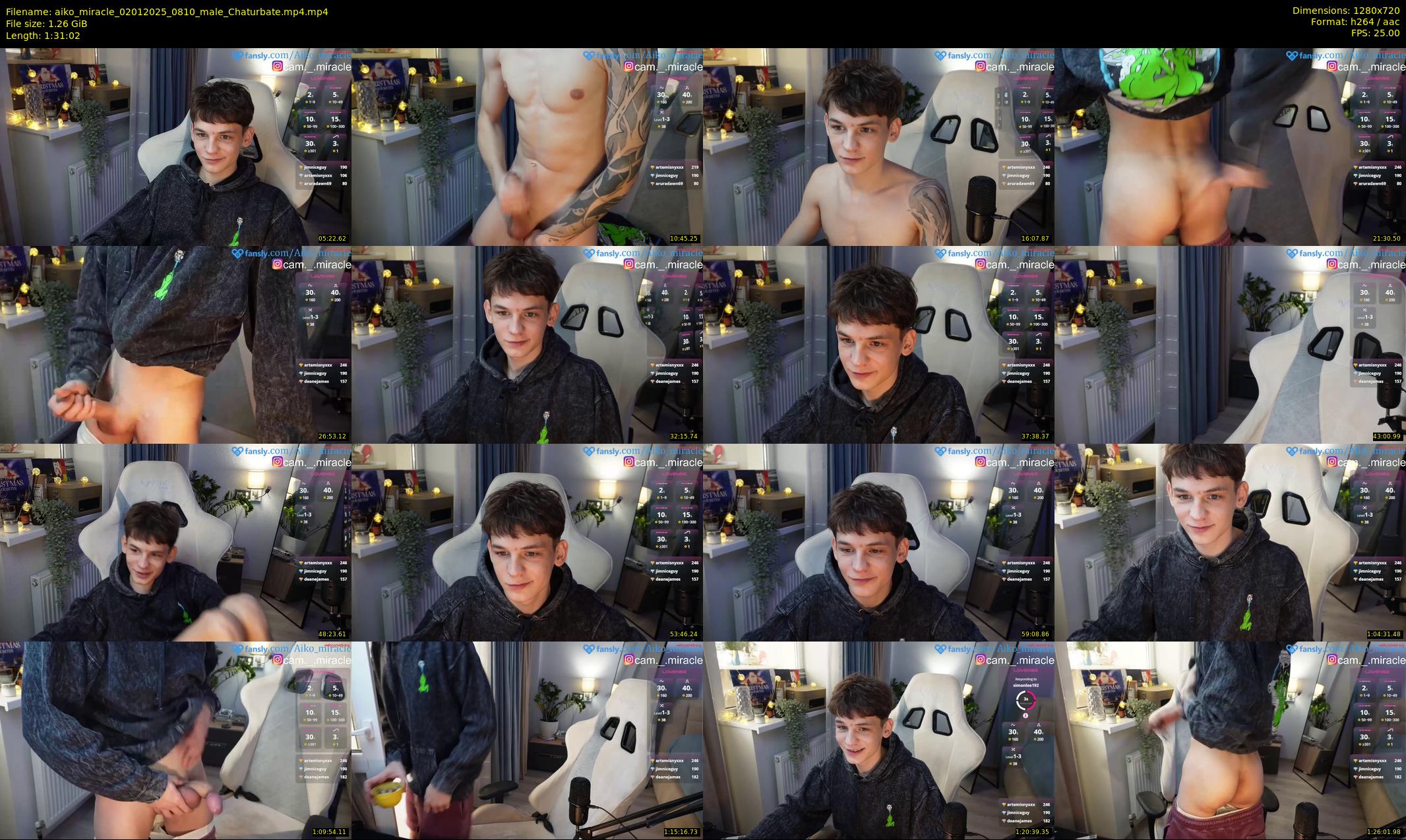 aiko_miracle — 92 minute Chaturbate male cam show recording, 720p, Jan 2, 2025