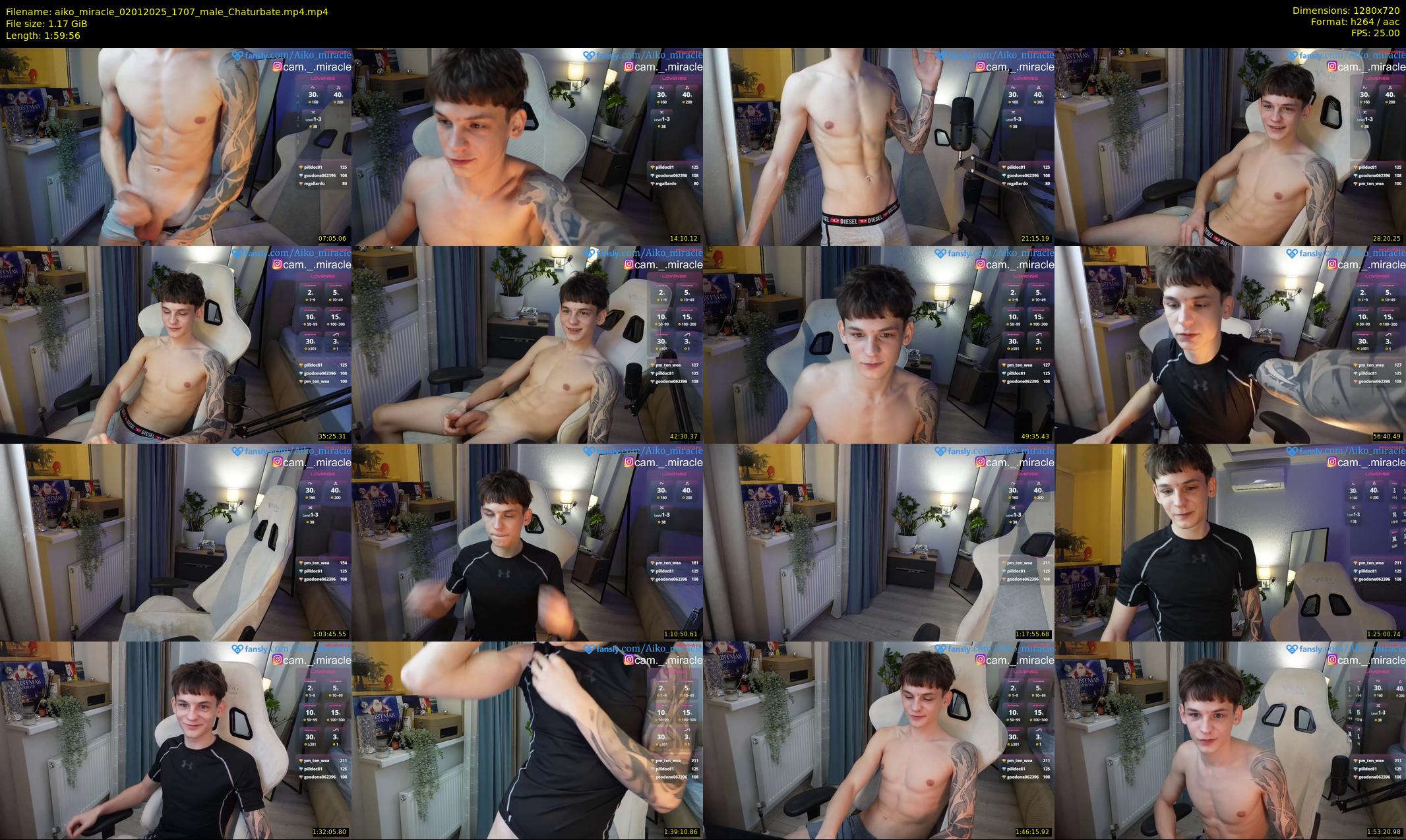 aiko_miracle — 120 minute Chaturbate male cam show recording, 720p, Jan 2, 2025