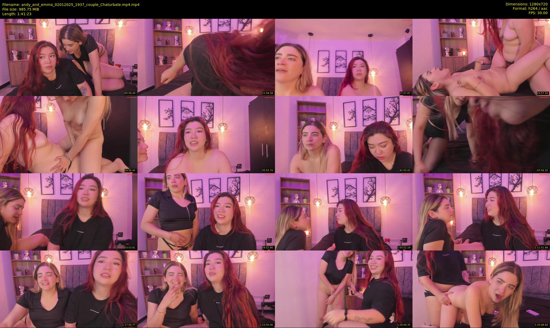 andy_and_emma — 102 minute Chaturbate couple cam show recording, 720p, Jan 2, 2025