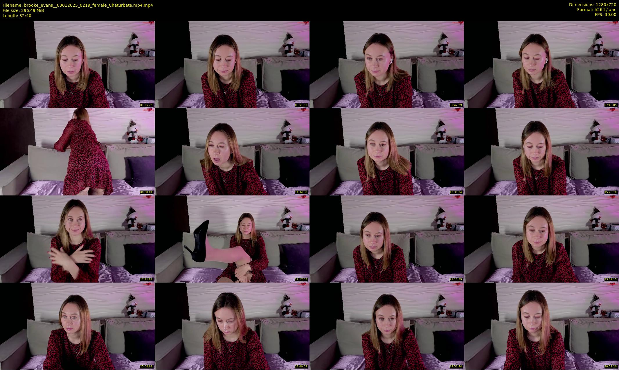 brooke_evans_ — 33 minute Chaturbate female cam show recording, 720p, Jan 3, 2025