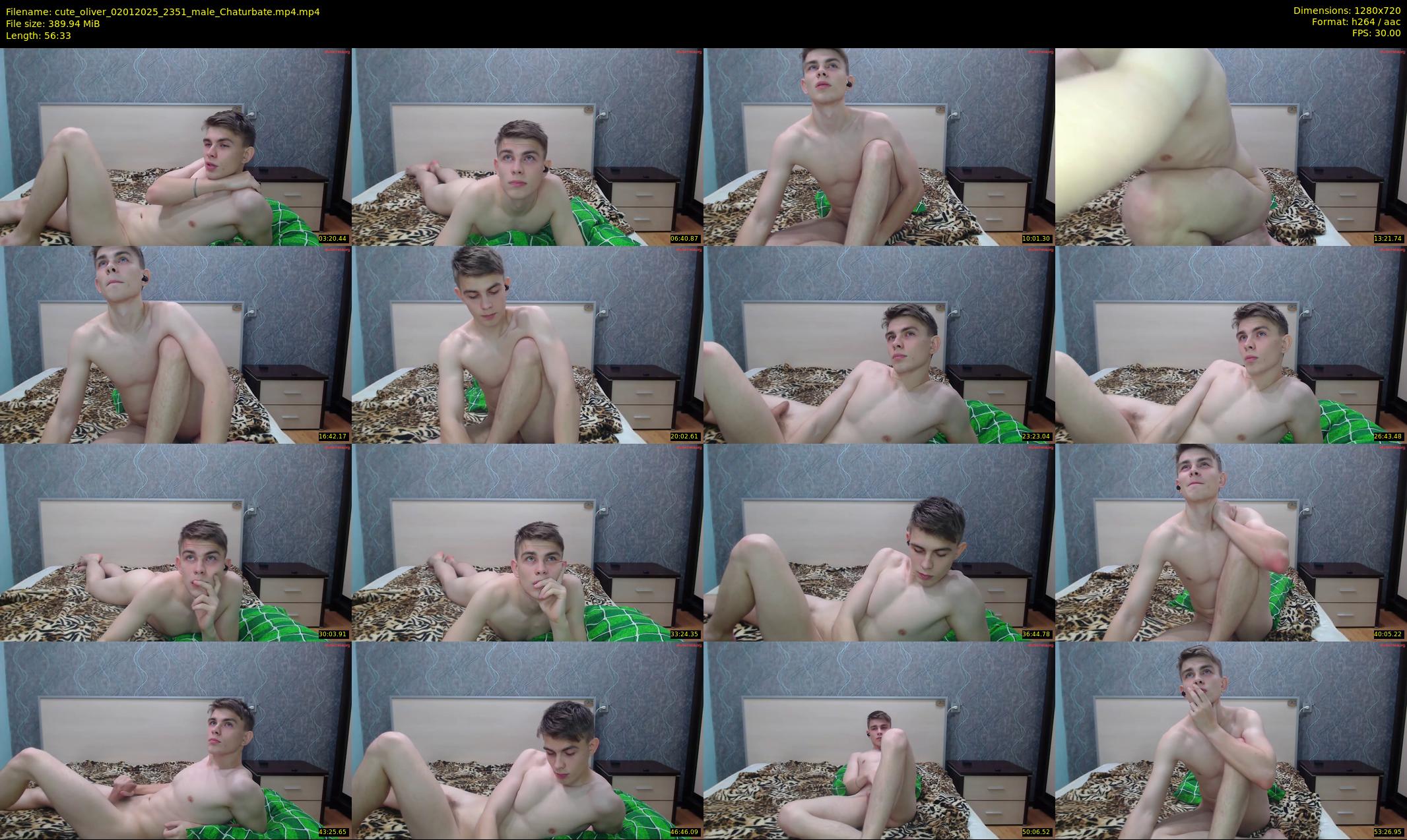 cute_oliver — 57 minute Chaturbate male cam show recording, 720p, Jan 2, 2025
