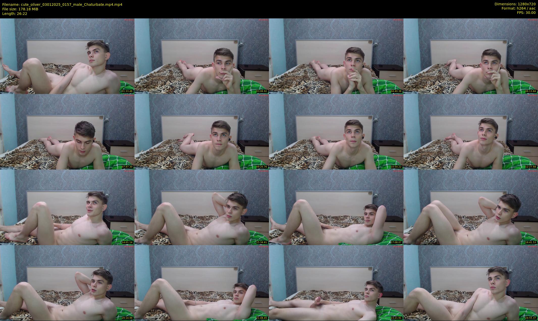 cute_oliver — 27 minute Chaturbate male cam show recording, 720p, Jan 3, 2025