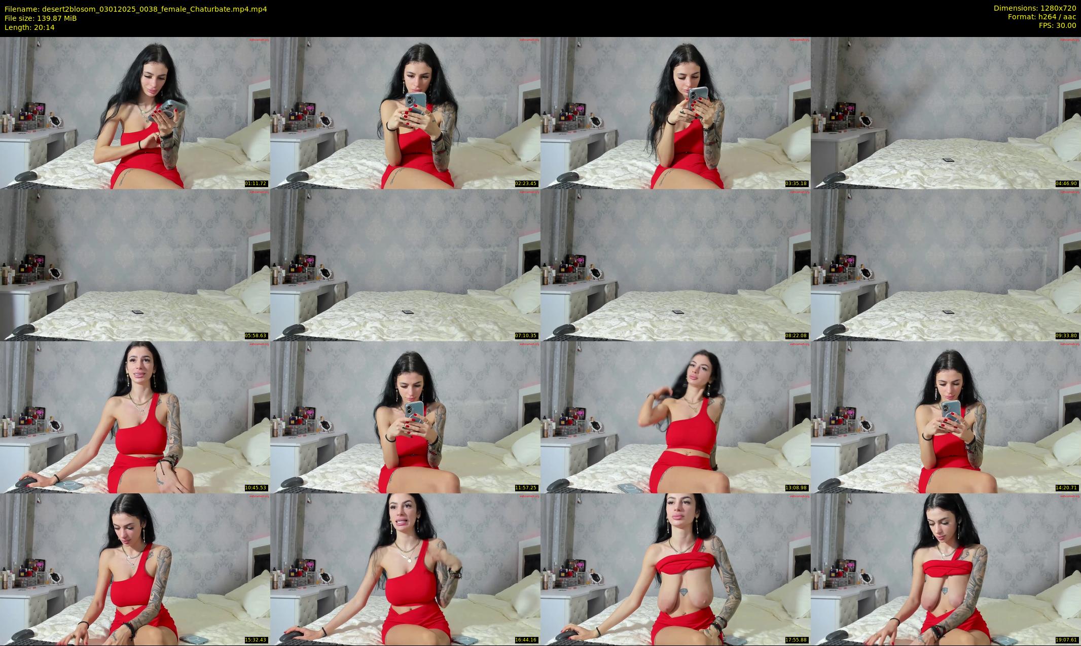 desert2blosom — 21 minute Chaturbate female cam show recording, 720p, Jan 3, 2025