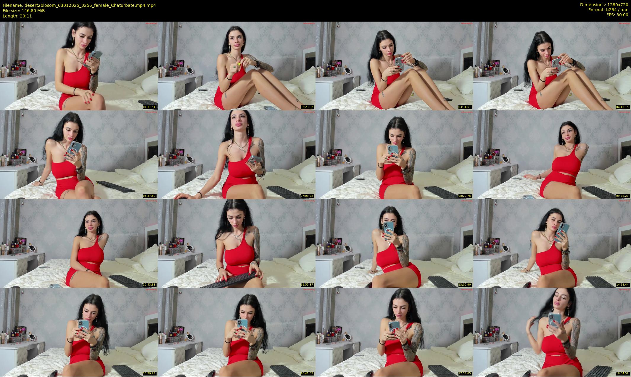 desert2blosom — 21 minute Chaturbate female cam show recording, 720p, Jan 3, 2025