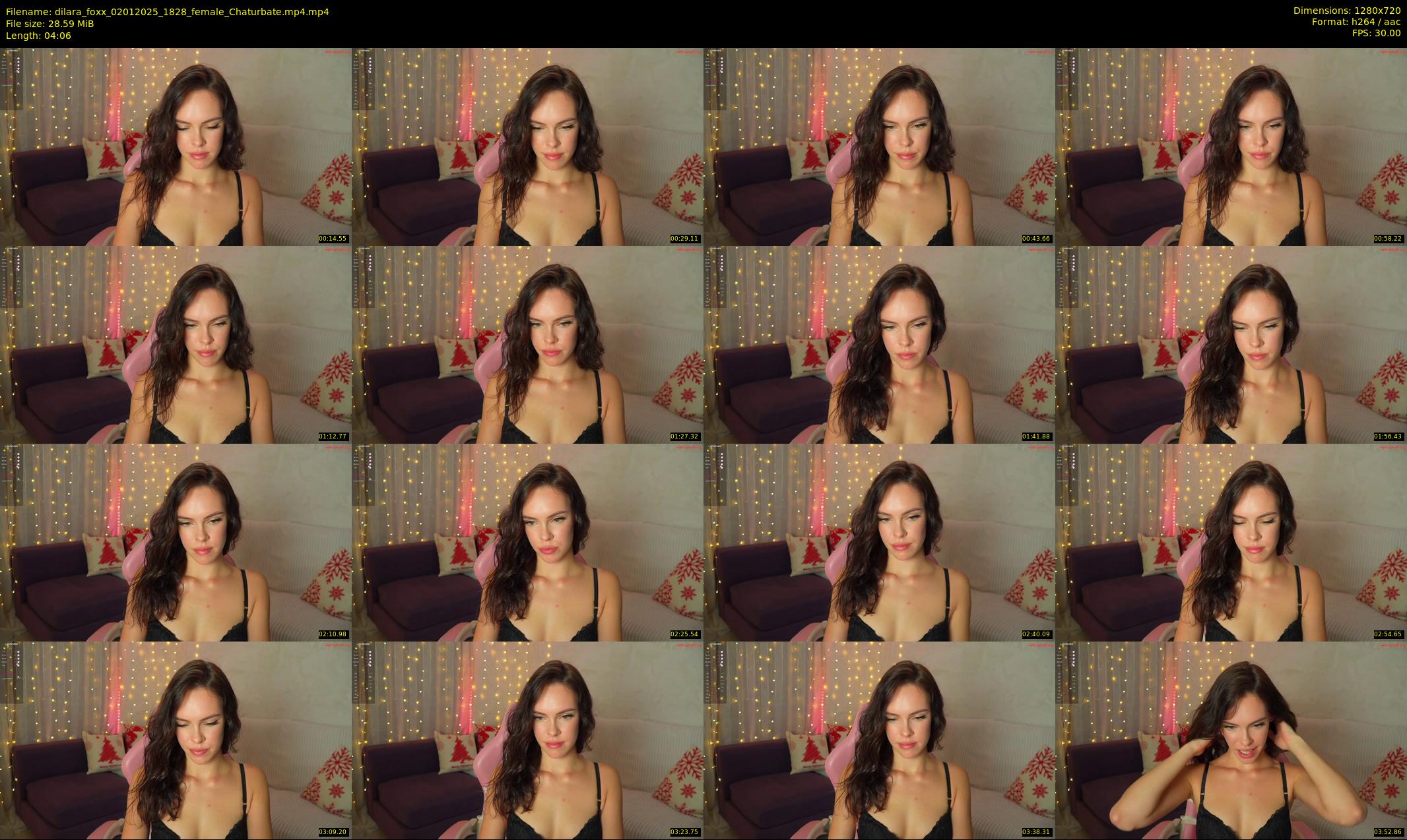 dilara_foxx — 5 minute Chaturbate female cam show recording, 720p, Jan 2, 2025
