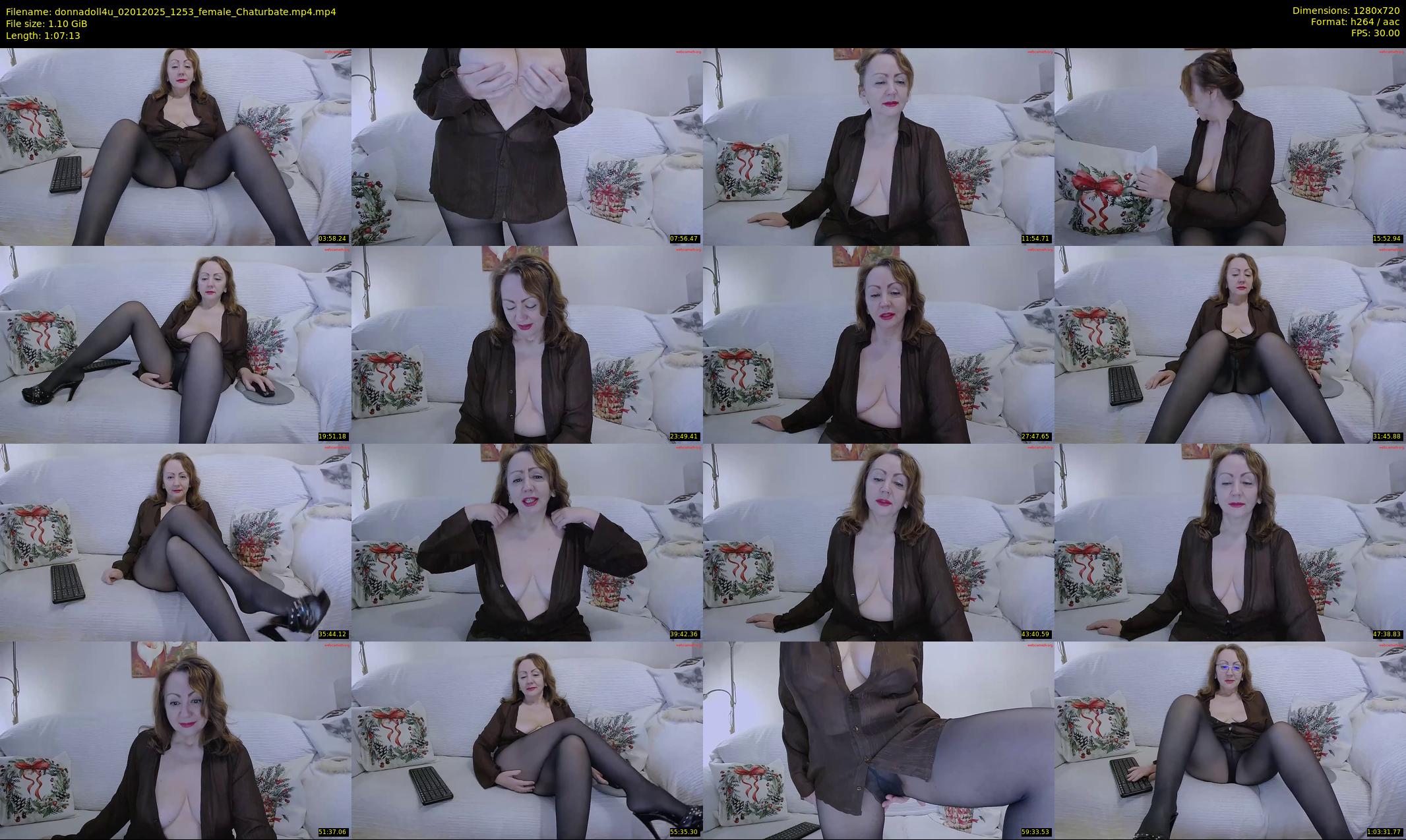 donnadoll4u — 68 minute Chaturbate female cam show recording, 720p, Jan 2, 2025