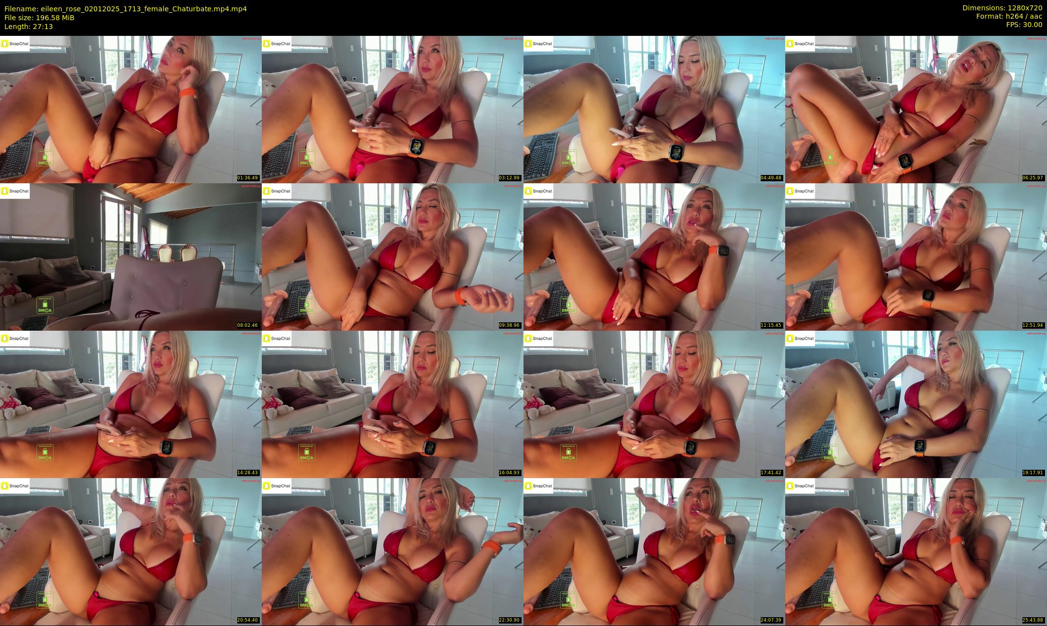 eileen_rose — 28 minute Chaturbate female cam show recording, 720p, Jan 2, 2025
