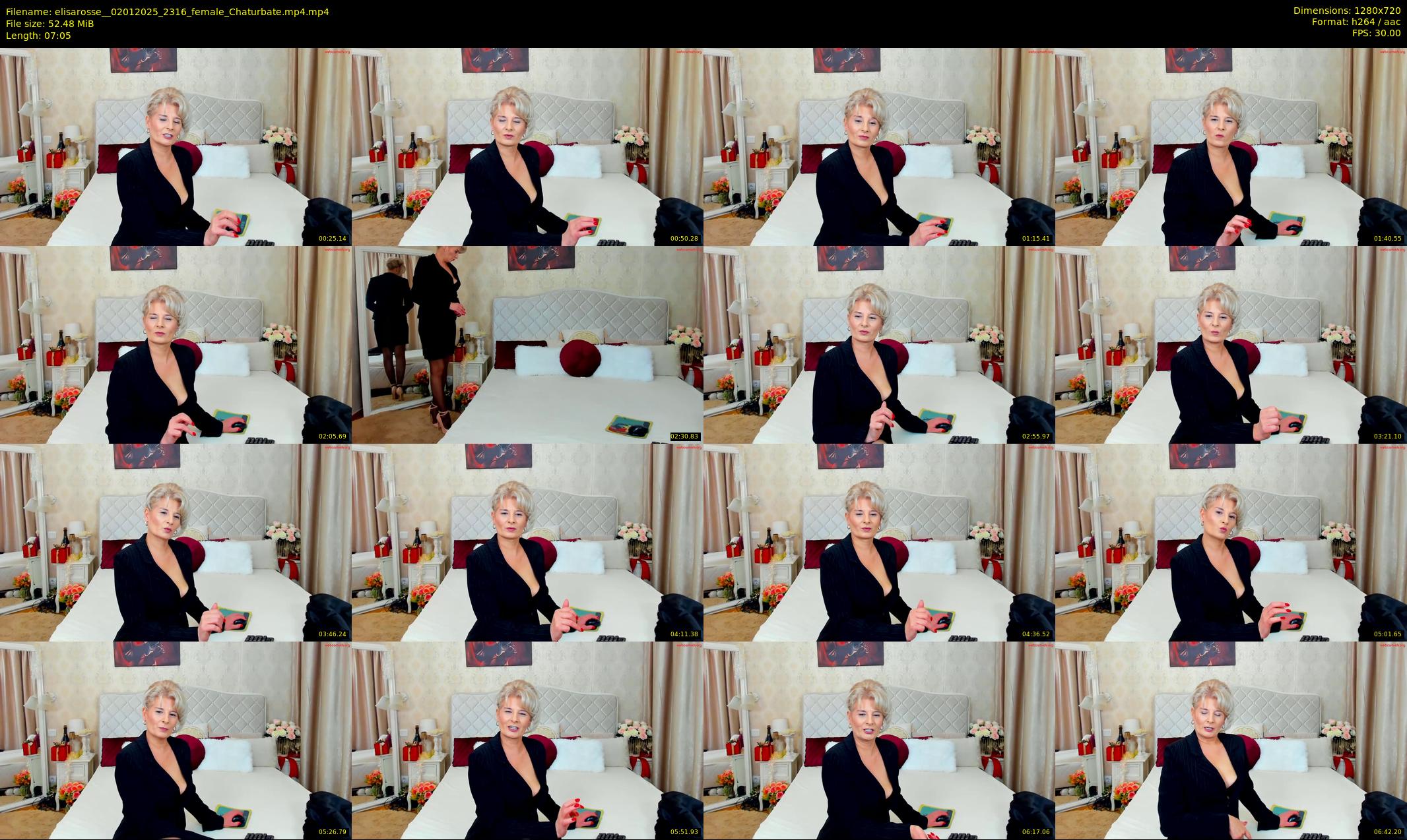 elisarosse_ — 8 minute Chaturbate female cam show recording, 720p, Jan 2, 2025