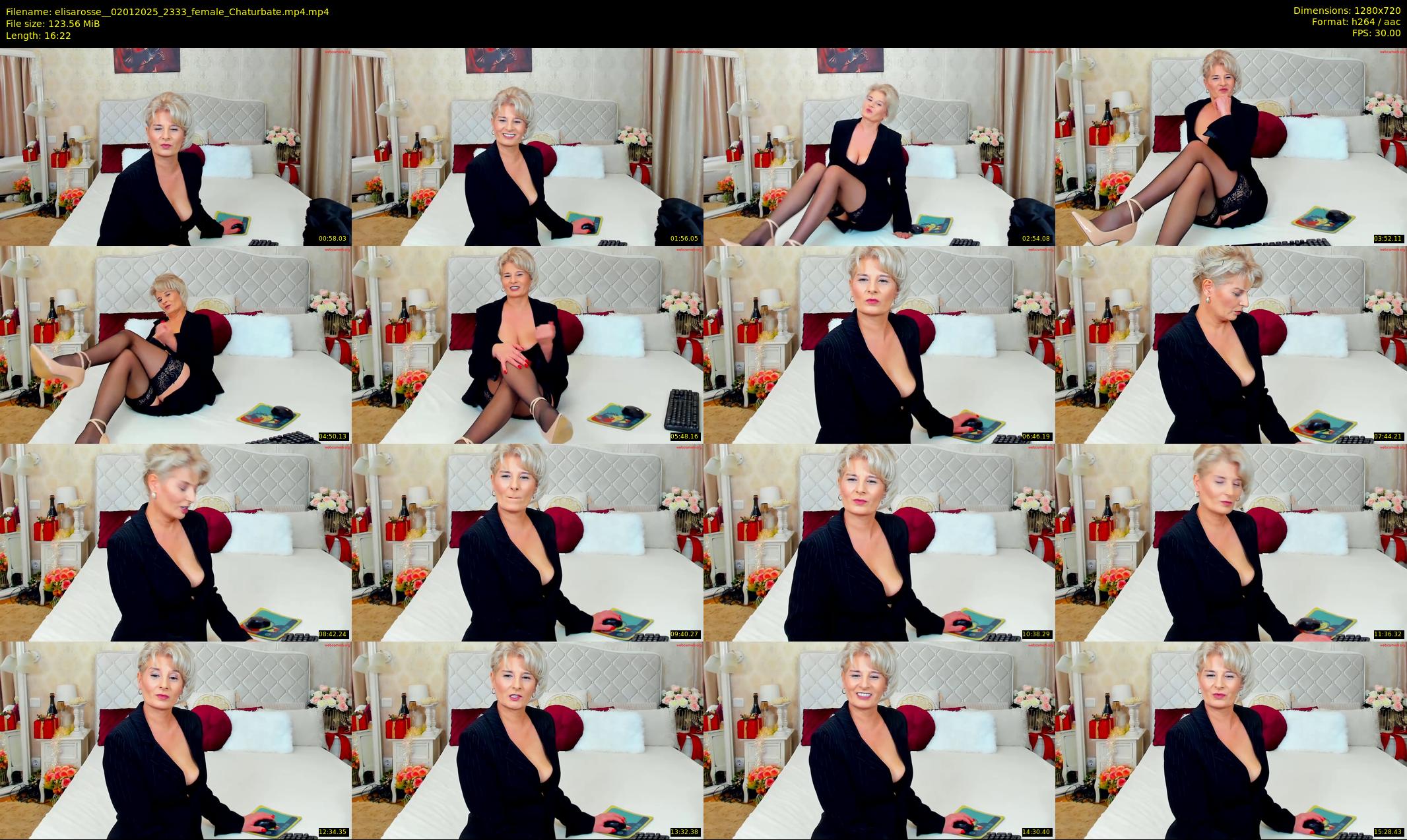 elisarosse_ — 17 minute Chaturbate female cam show recording, 720p, Jan 2, 2025