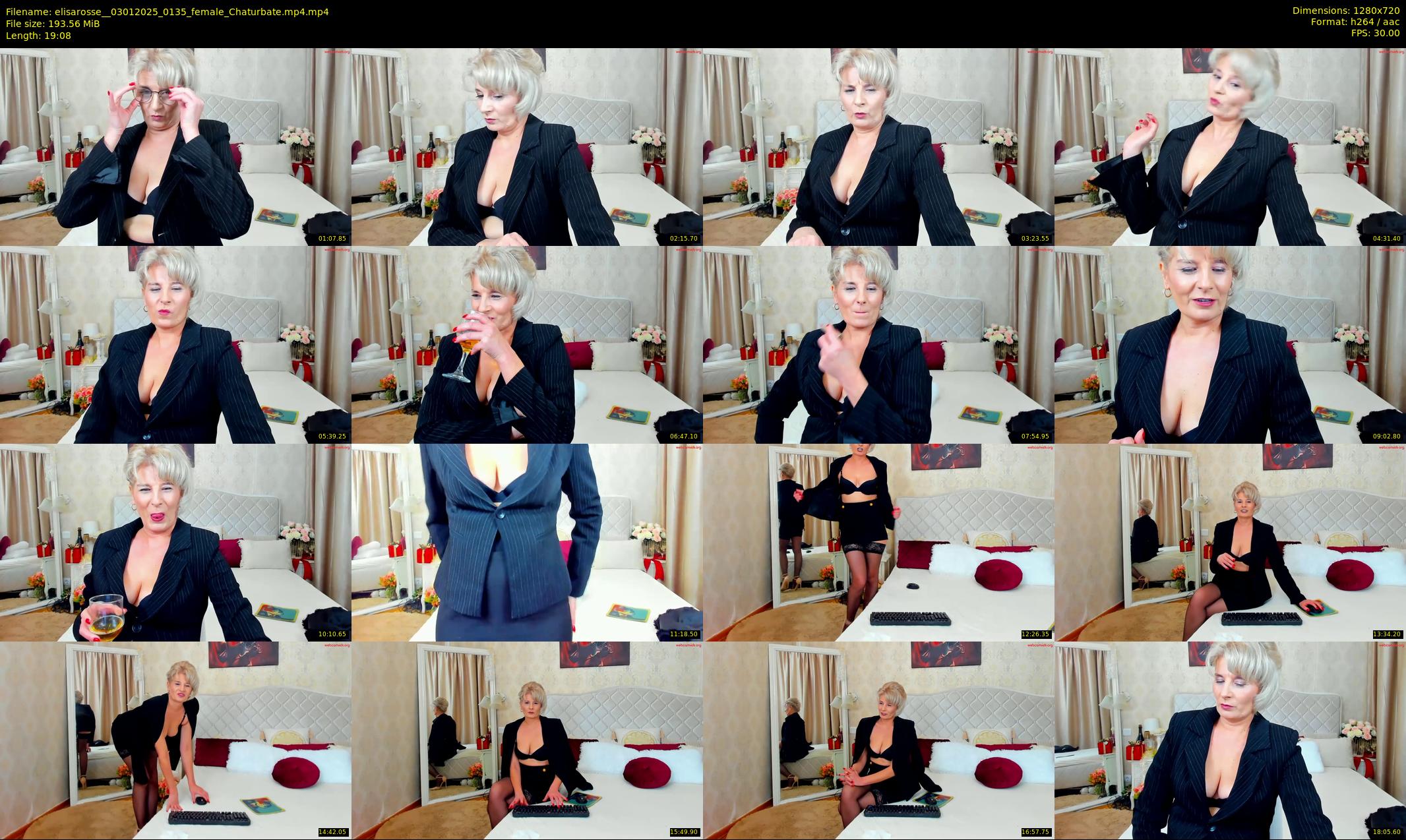elisarosse_ — 20 minute Chaturbate female cam show recording, 720p, Jan 3, 2025