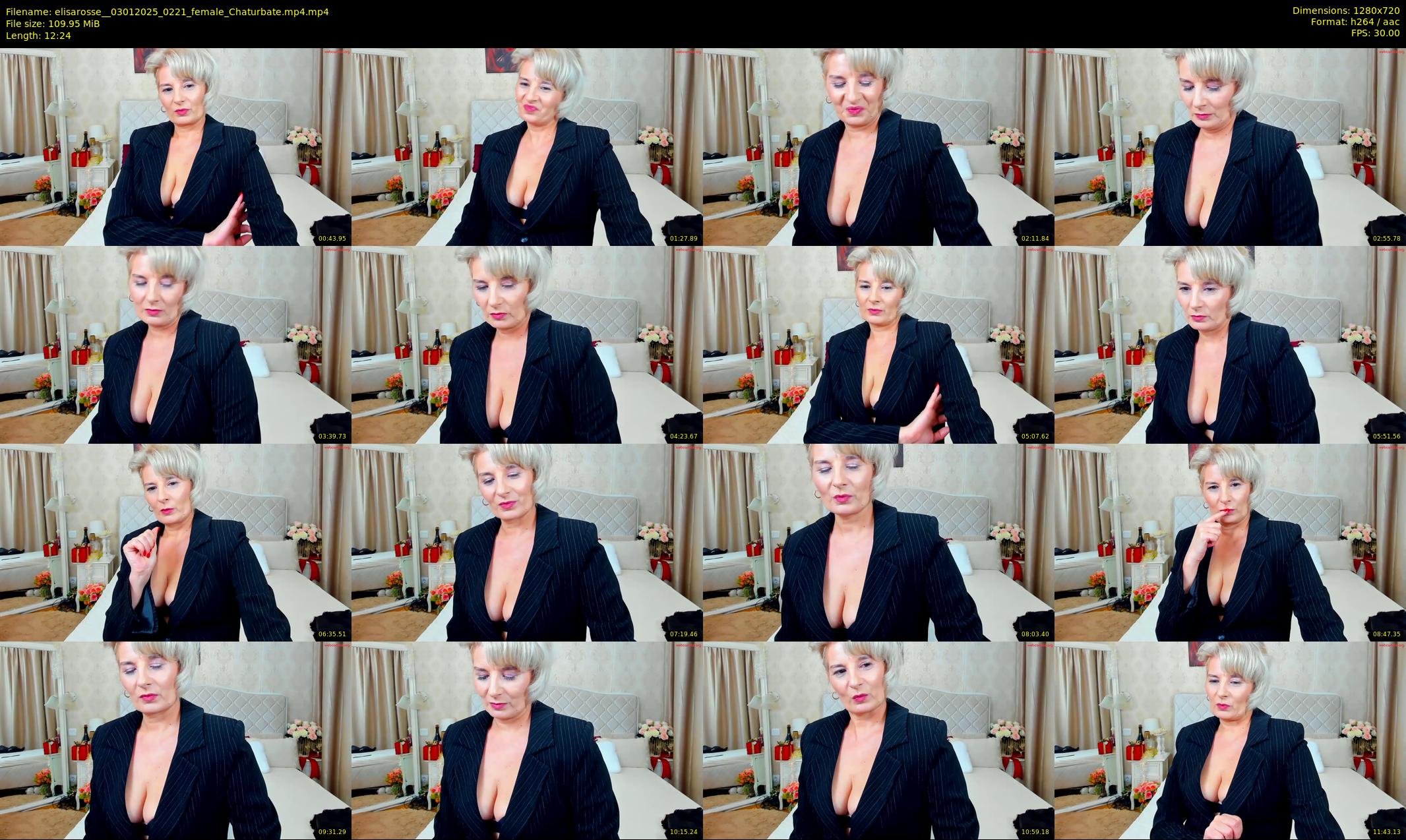 elisarosse_ — 13 minute Chaturbate female cam show recording, 720p, Jan 3, 2025