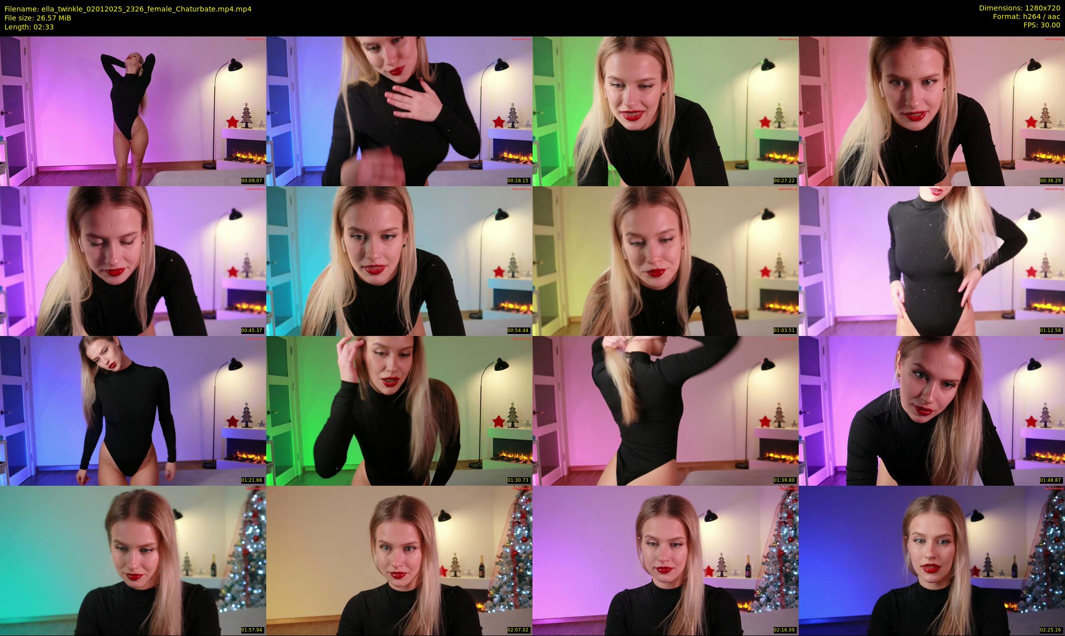 ella_twinkle — 3 minute Chaturbate female cam show recording, 720p, Jan 2, 2025