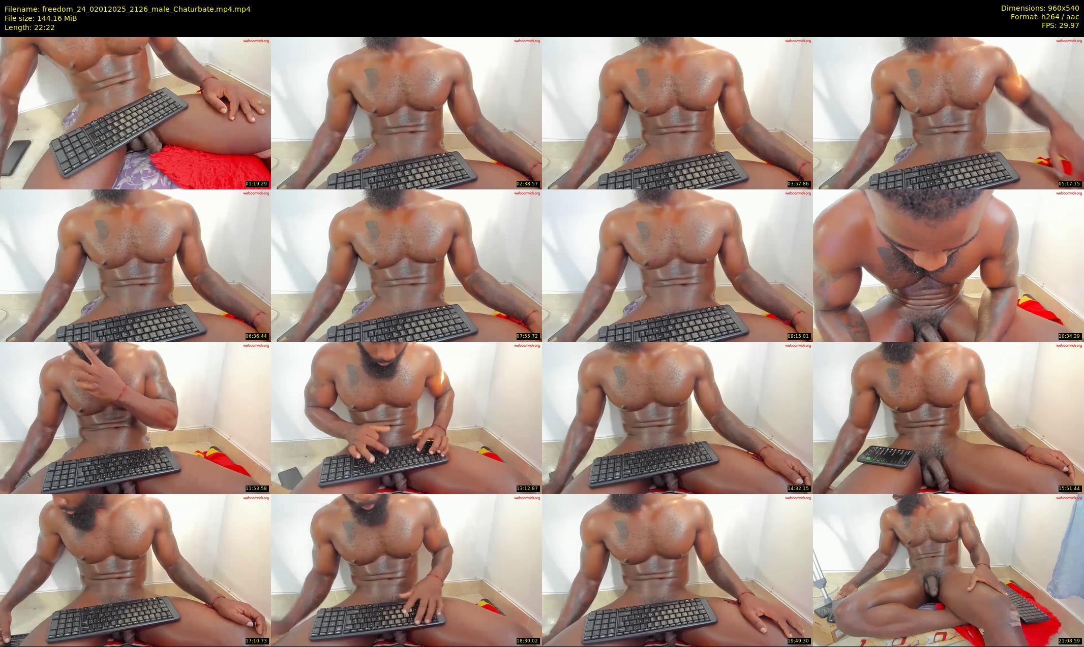 freedom_24 — 23 minute Chaturbate male cam show recording, 480p, Jan 2, 2025