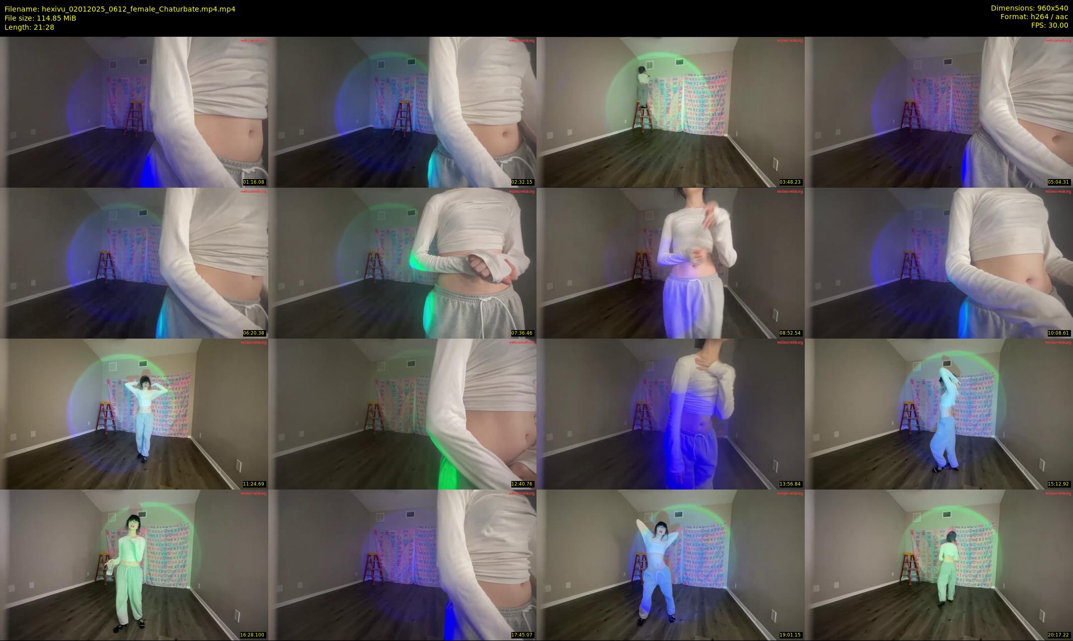 hexivu — 22 minute Chaturbate female cam show recording, 480p, Jan 2, 2025