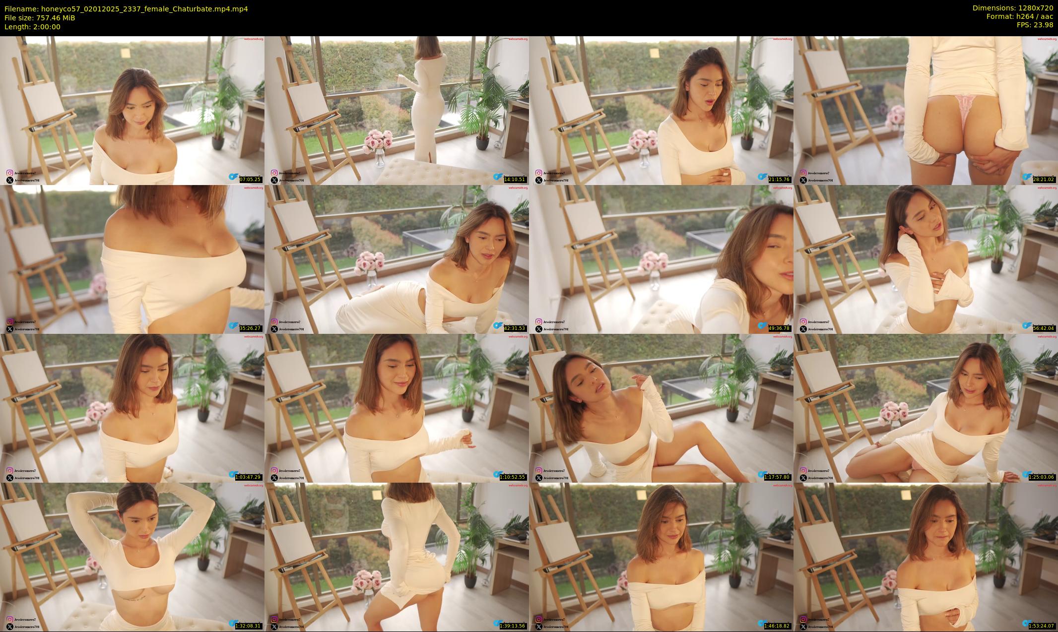 honeyco57 — 120 minute Chaturbate female cam show recording, 720p, Jan 2, 2025