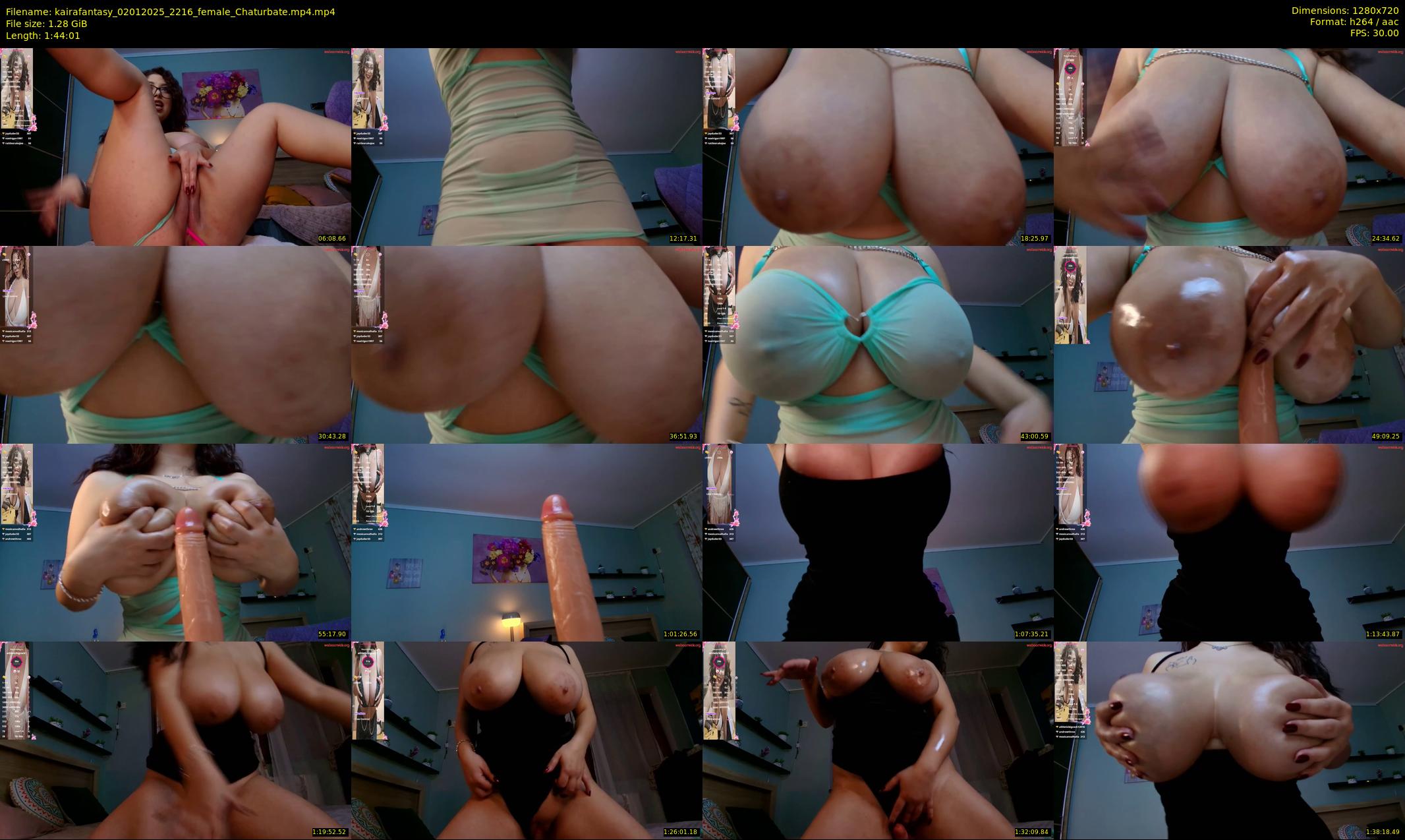 kairafantasy — 105 minute Chaturbate female cam show recording, 720p, Jan 2, 2025