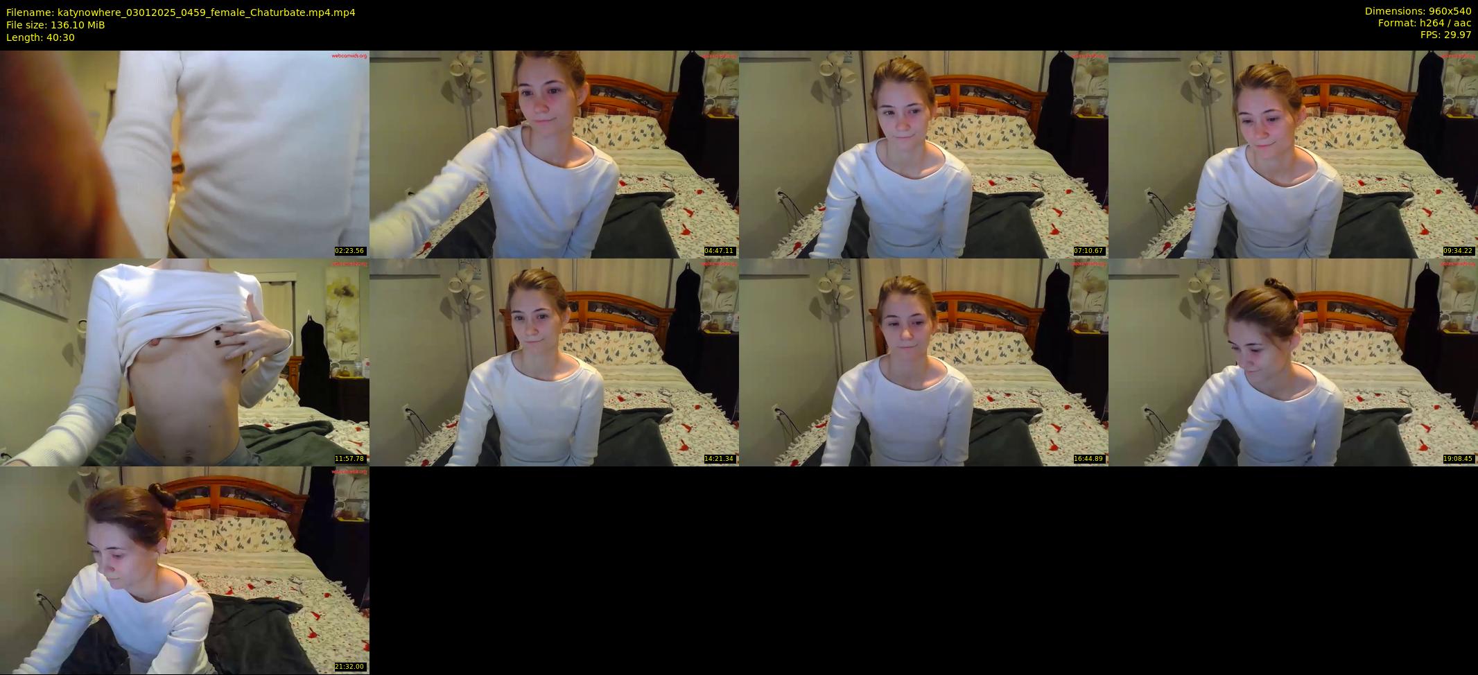 katynowhere — 41 minute Chaturbate female cam show recording, 480p, Jan 3, 2025