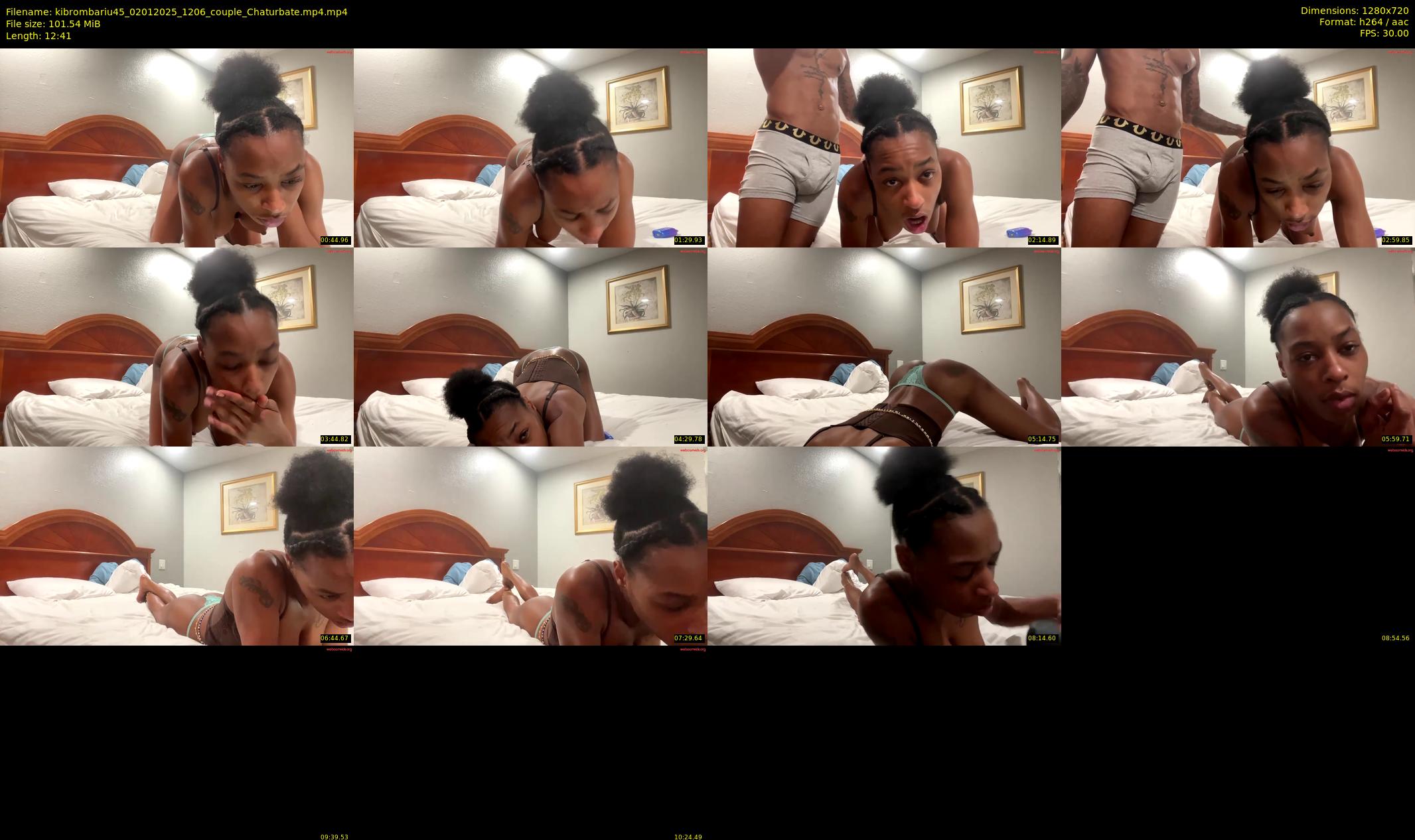 kibrombariu45 — 13 minute Chaturbate couple cam show recording, 720p, Jan 2, 2025